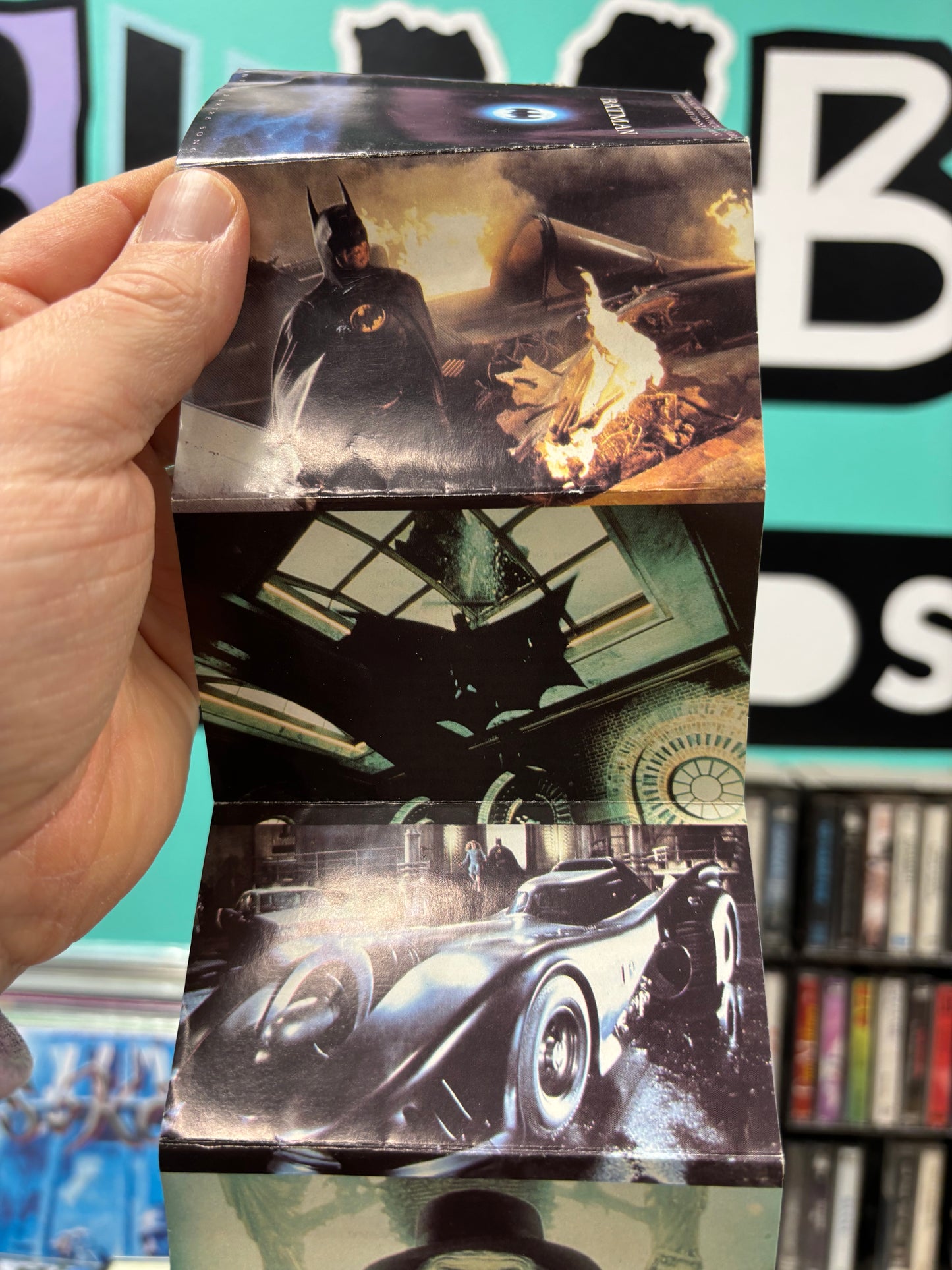 Batman (Original Motion Picture Score), cassette, Warner Bros. Records, UK & Europe 1989