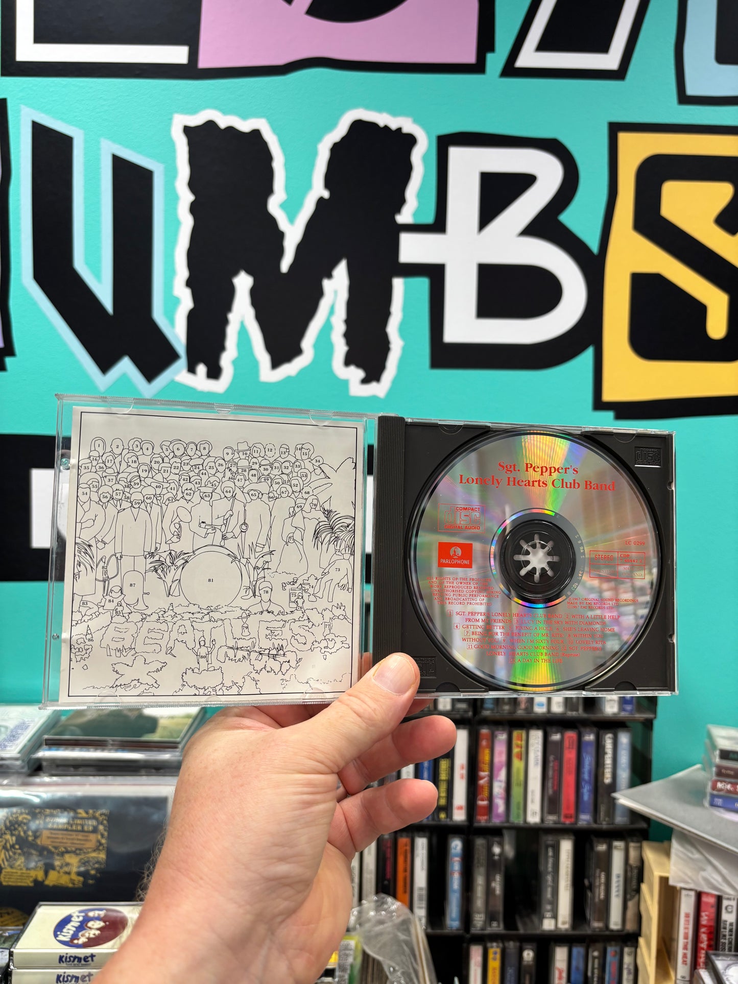 The Beatles: Sgt. Pepper’s Lonely Hearts Club Band, CD, reissue, Slipcase, Parlophone, Europe 1992