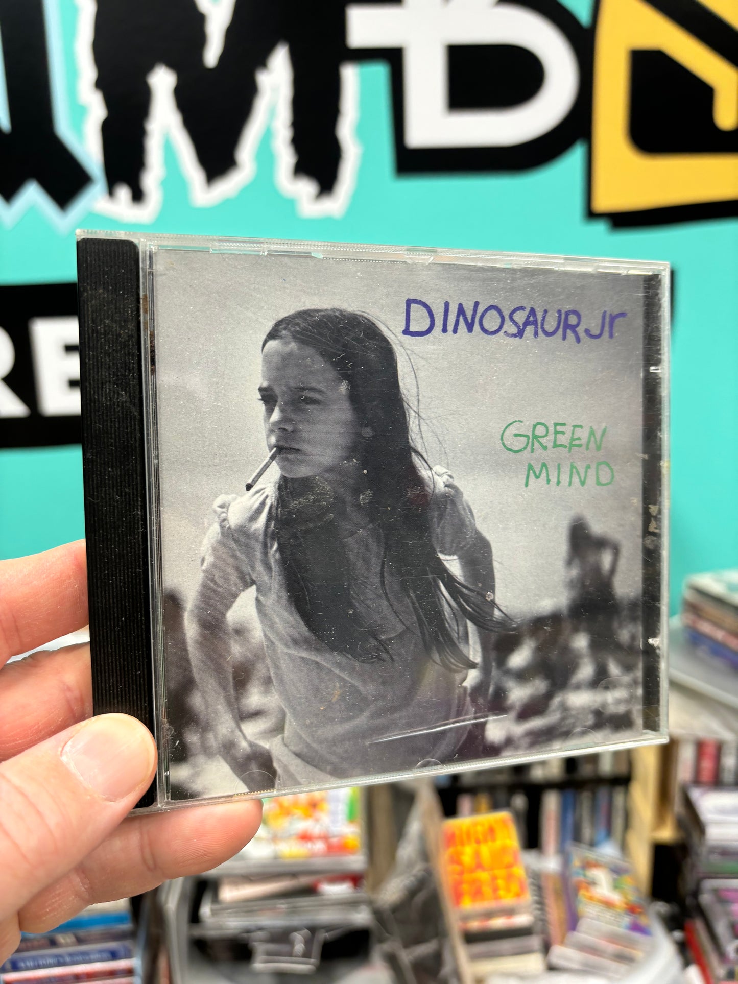 Dinosaur Jr: Green Mind, CD, Blanco Y Negro, Europe 1991