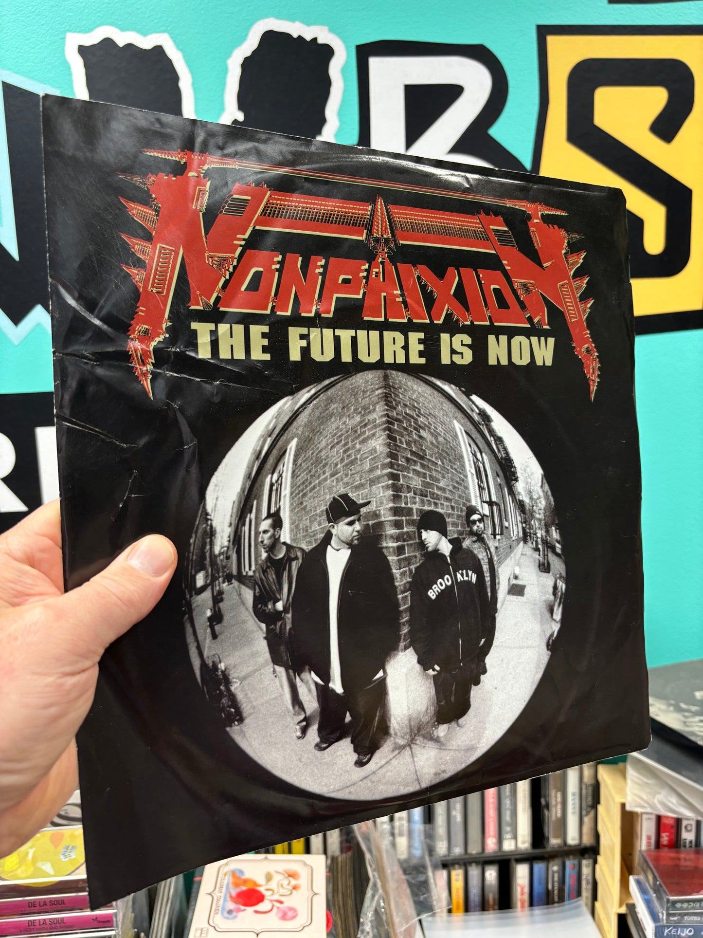 HULLU VARASTOALE -20%‼️‼️‼️Non Phixion: The Future Is Now, 2LP, gatefold, 1st pressing, Landspeed Records, US 2002