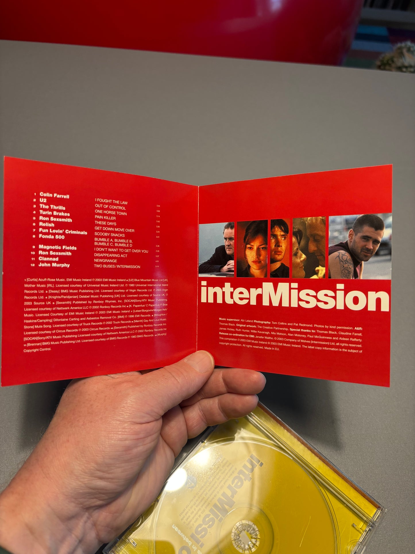 Intermission - Life Is What Happens In Between (The Original Motion Picture Soundtrack), CD, EMI, Europe 2003