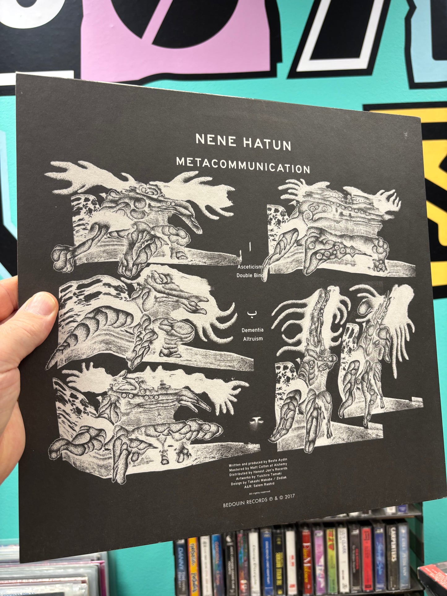 Nene Hatun: Metacommunication, 12inch, Only pressing, Bedouin Records, United Arab Emirates, 2017