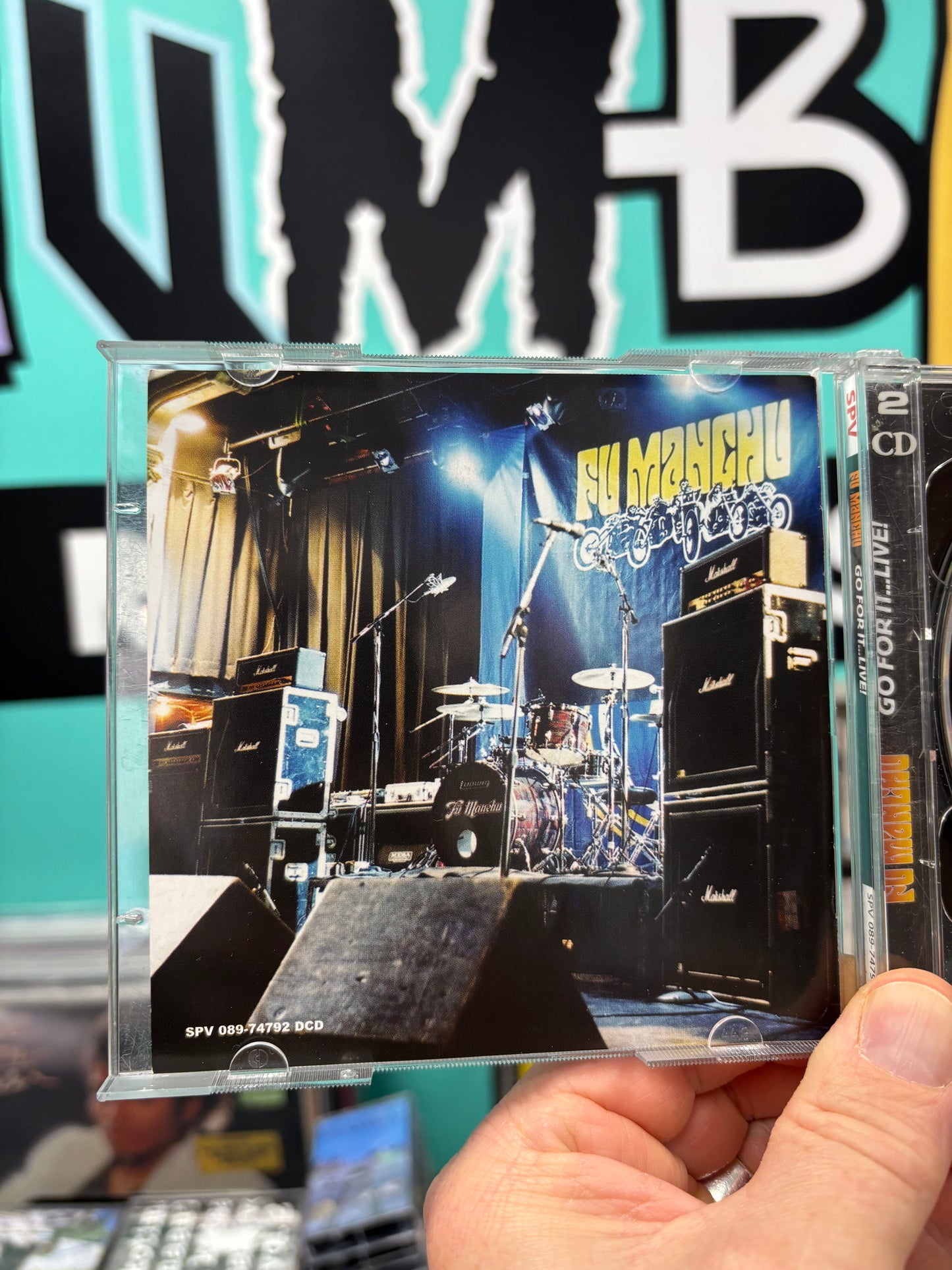 Fu Manchu: Go For It…Live!, 2CD, 1st pressing, Steamhammer, Germany 2003