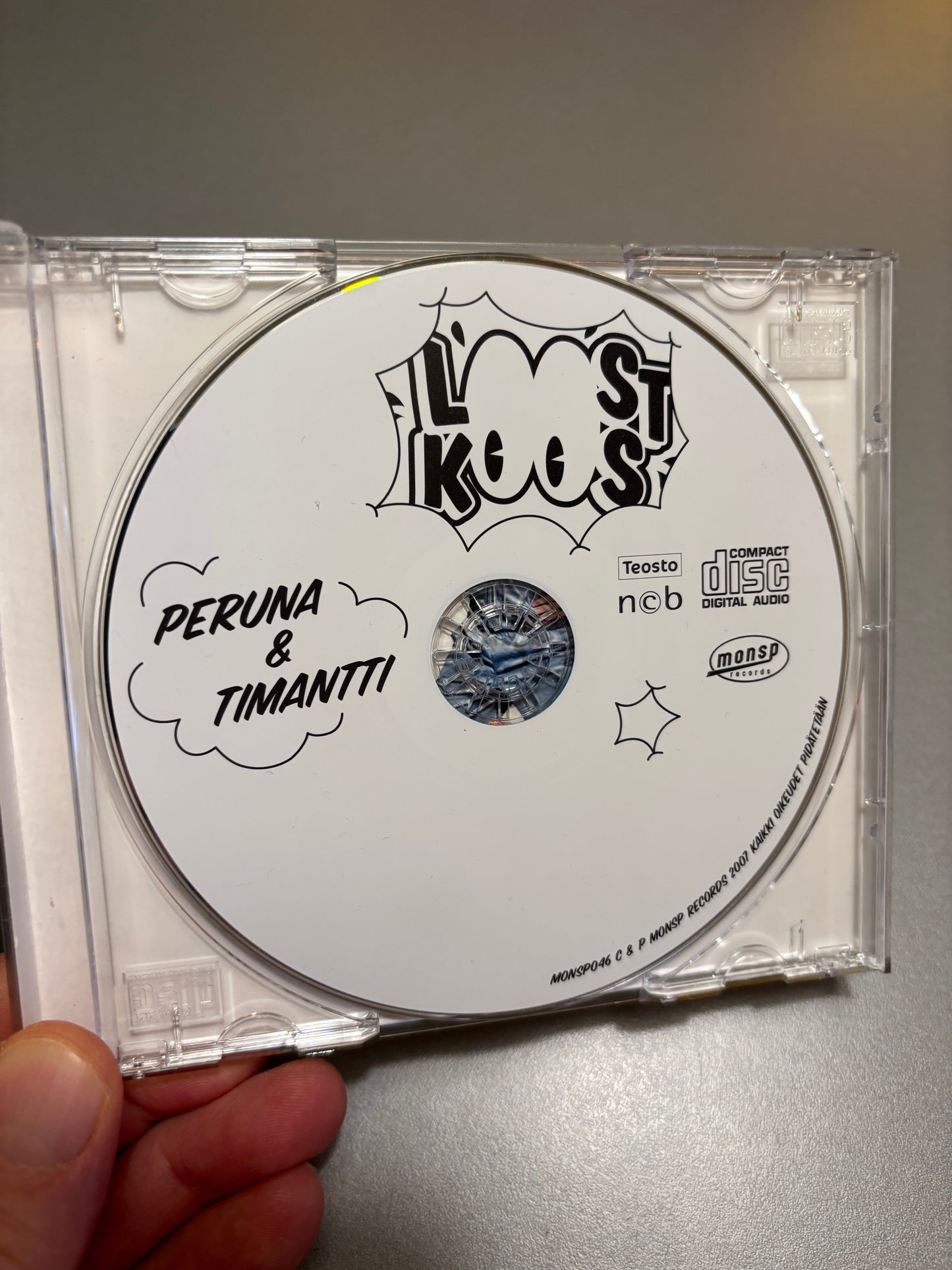 Loost Koos: Peruna & Timantti, CD, Only CD pressing, Monsp Records, Finland 2007