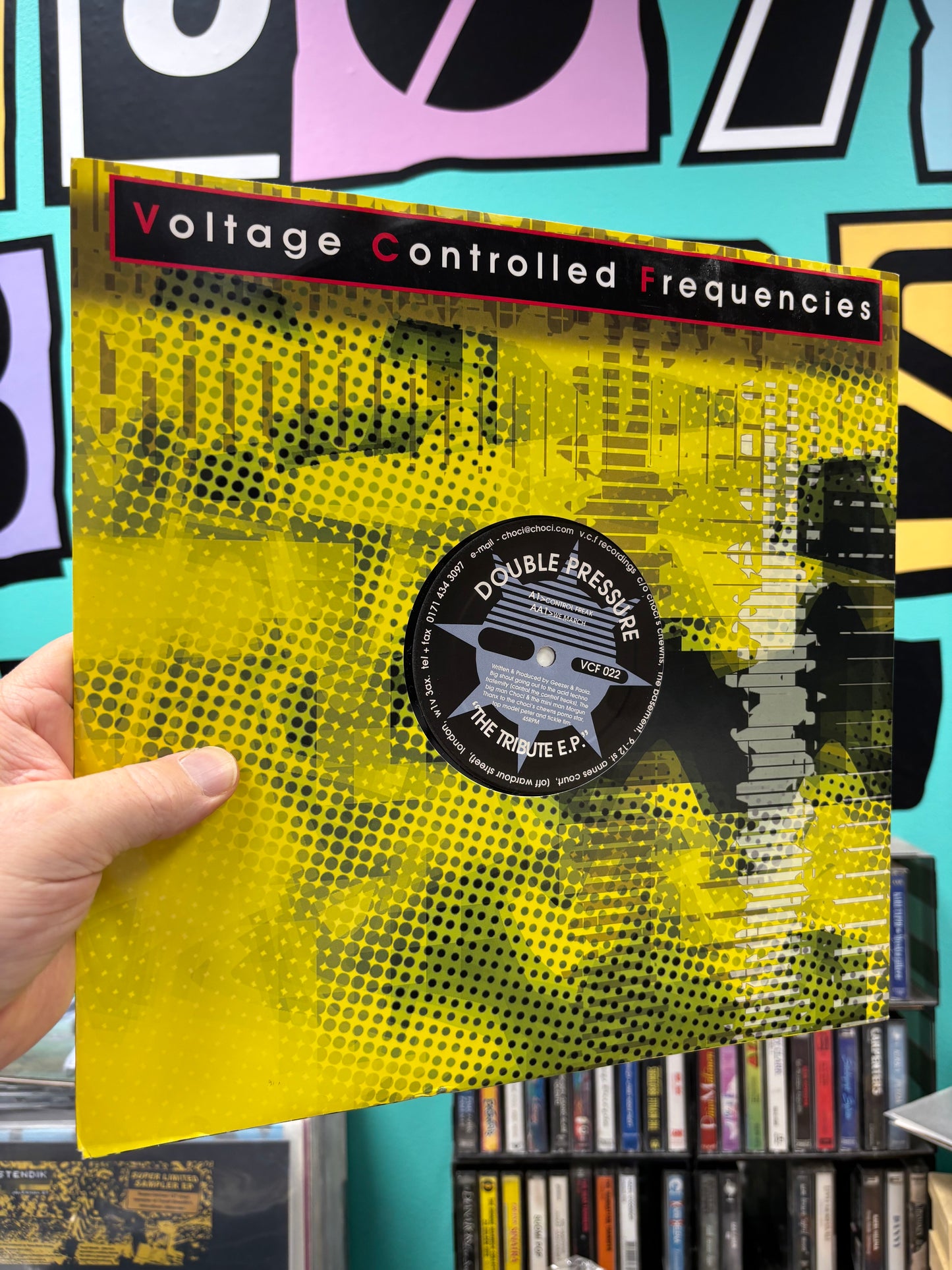 Double Pressure: The Tribute E.P., 12inch, Only pressing, Voltage Controlled Frequencies, UK 2000