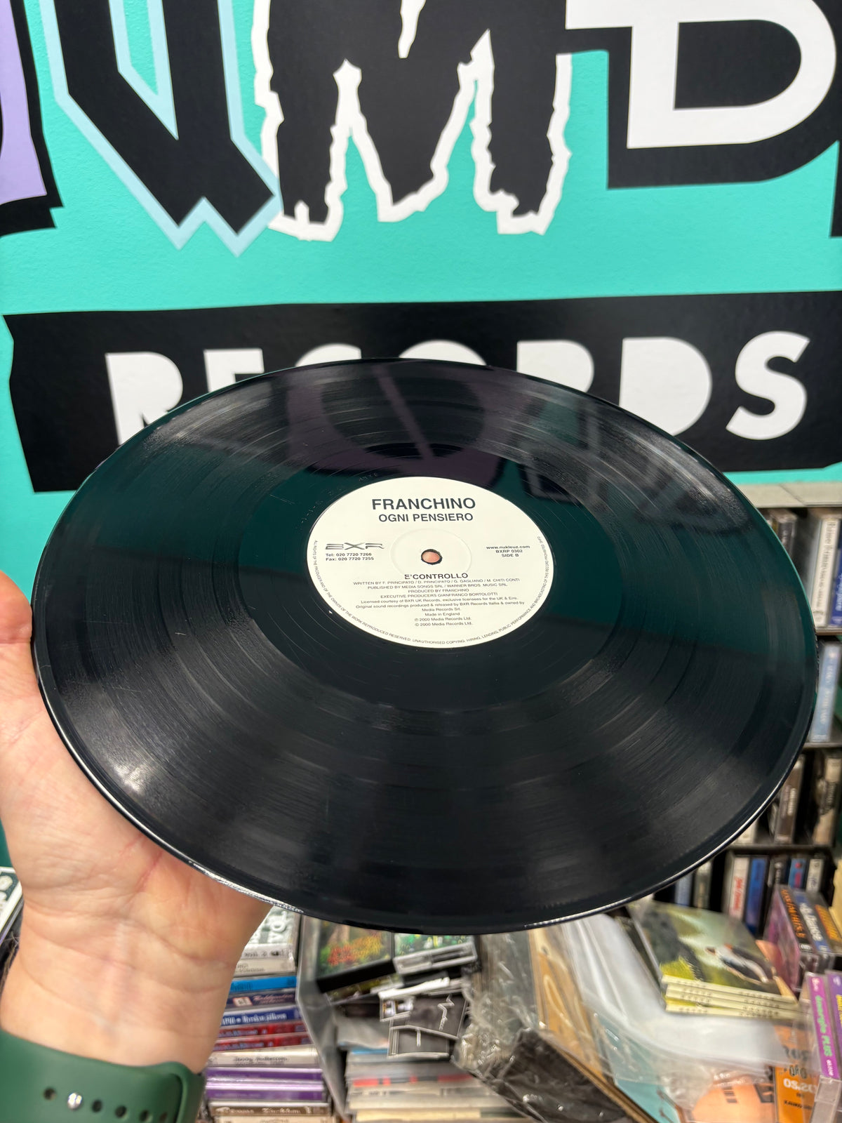 Franchino: Ogni Pensiero, 12inch, reissue, BXR UK, UK 2001