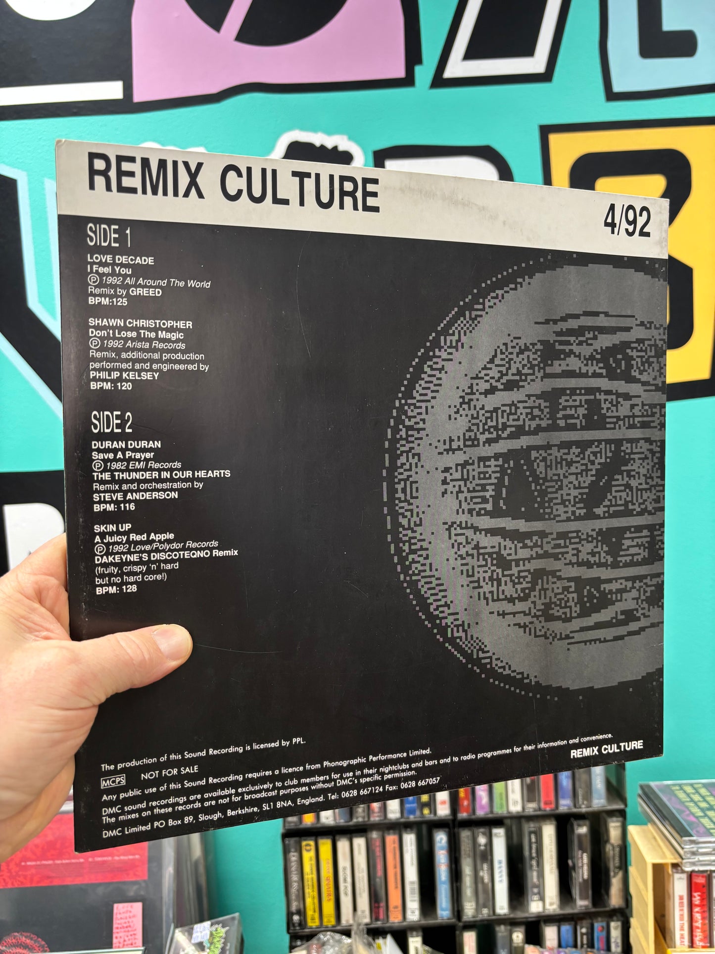 DMC - Remix Culture 4/92, 12inch, Only pressing, DMC, UK 1992