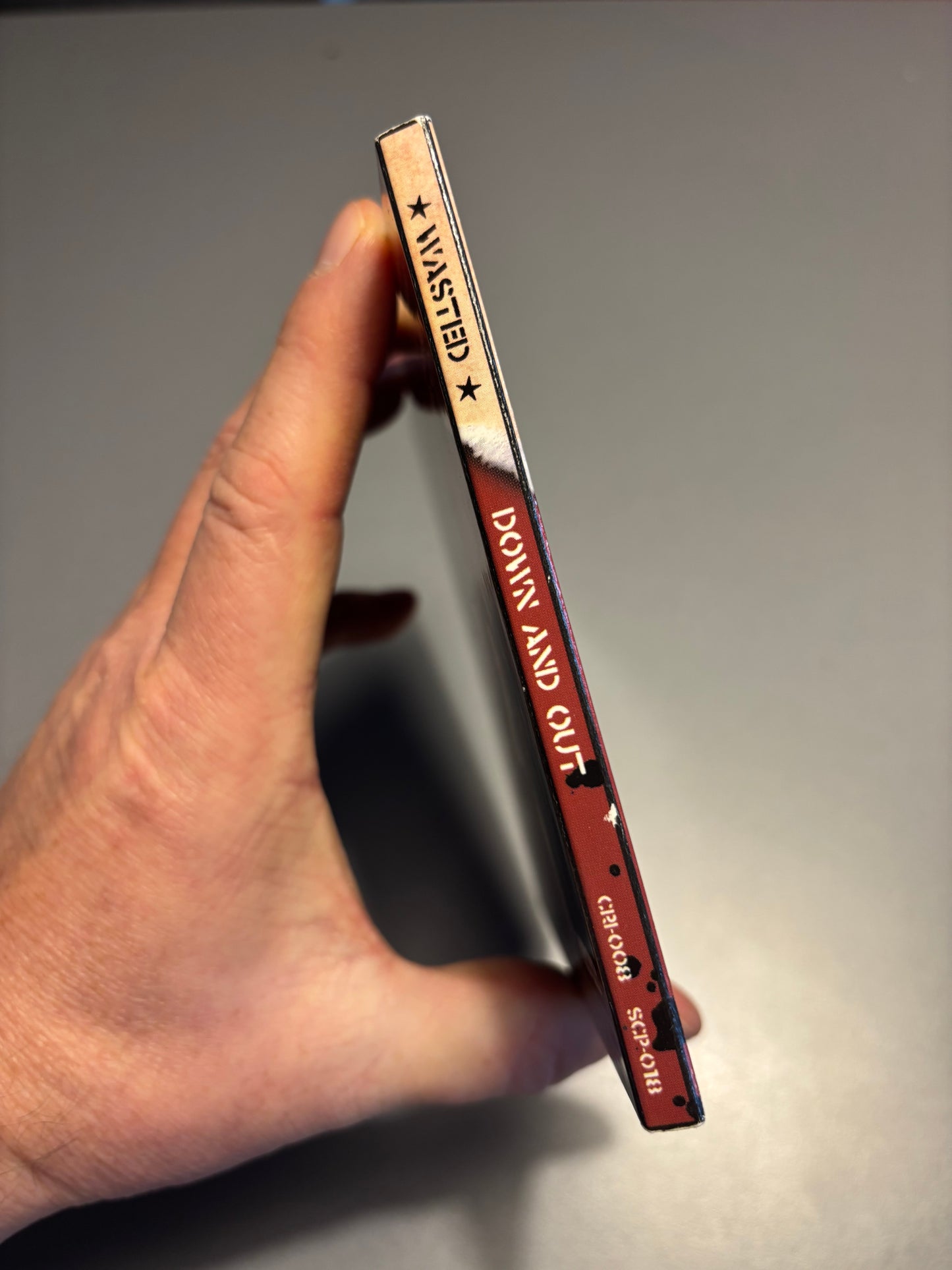 Wasted: Down And Out, CD, Only pressing, Combat Rock Industry, Scene Police, Finland 2001