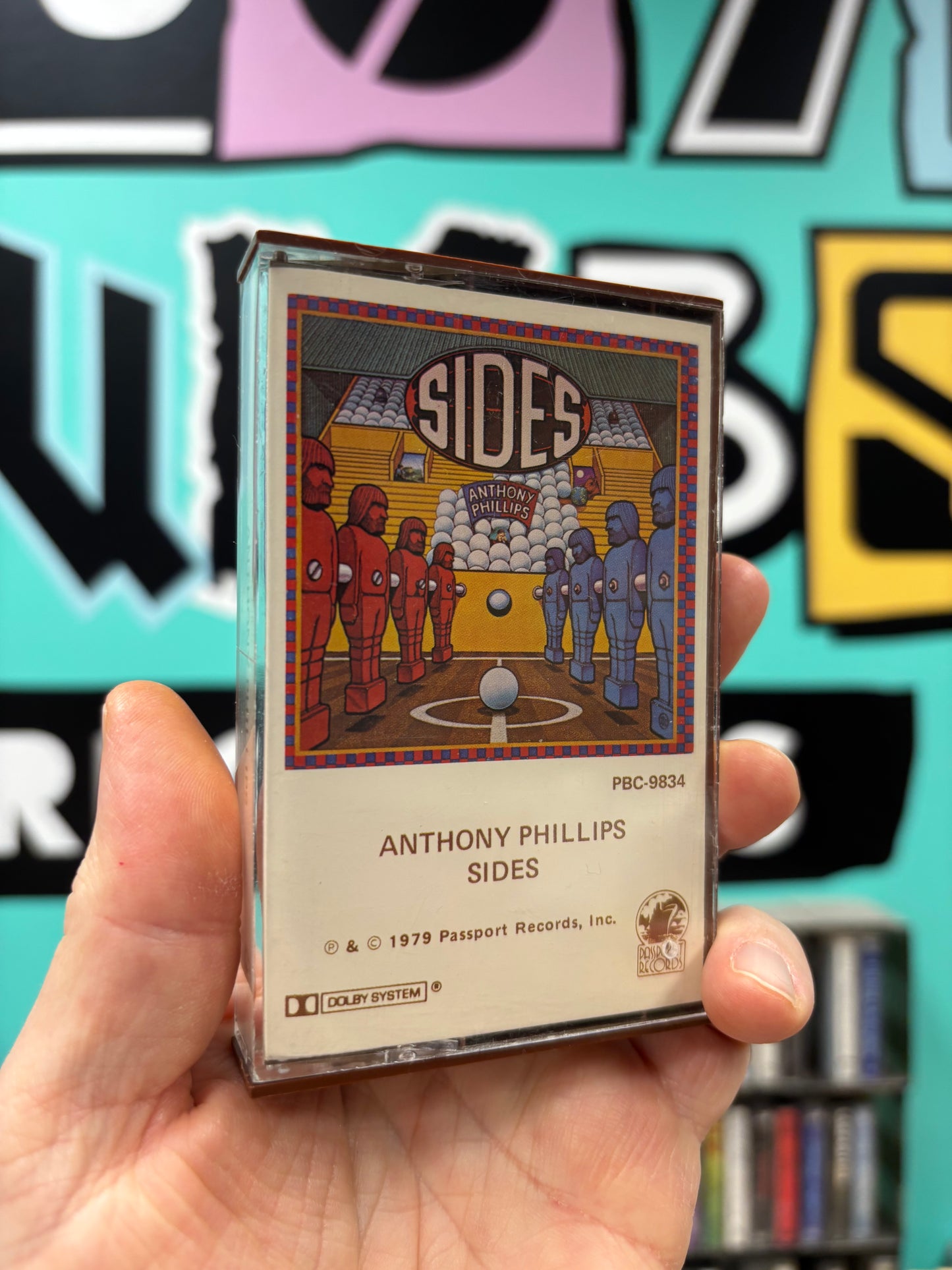 Anthony Philips: Sides, C-cassette, Passport Records, US 1979