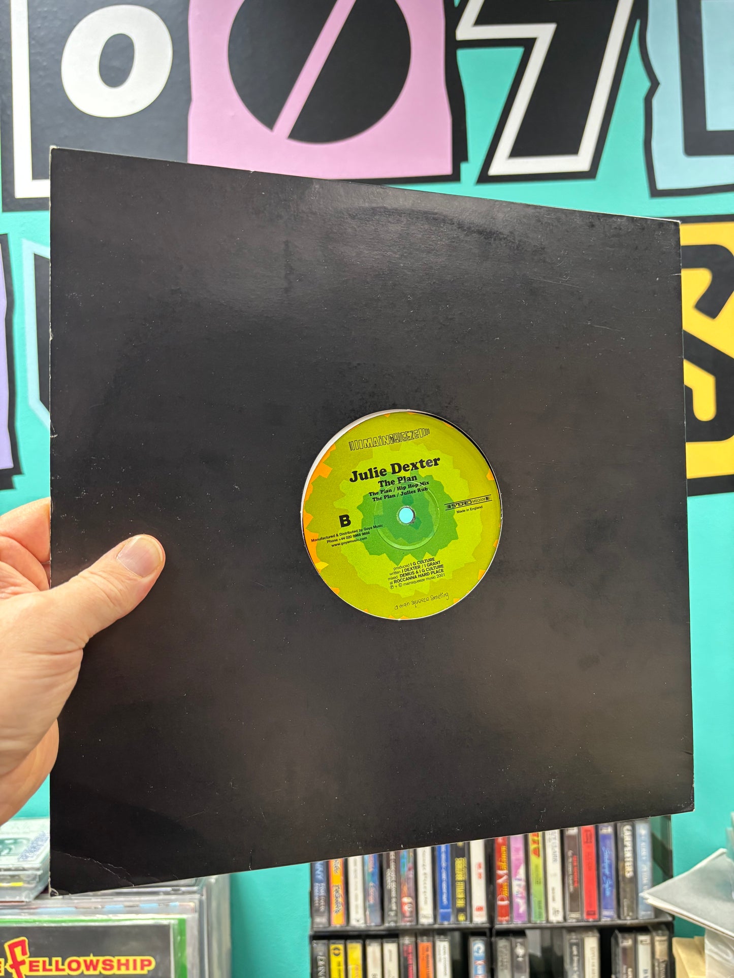 Julie Dexter: The Plan, 12inch, Only official pressing, Main Squeeze, UK 2001