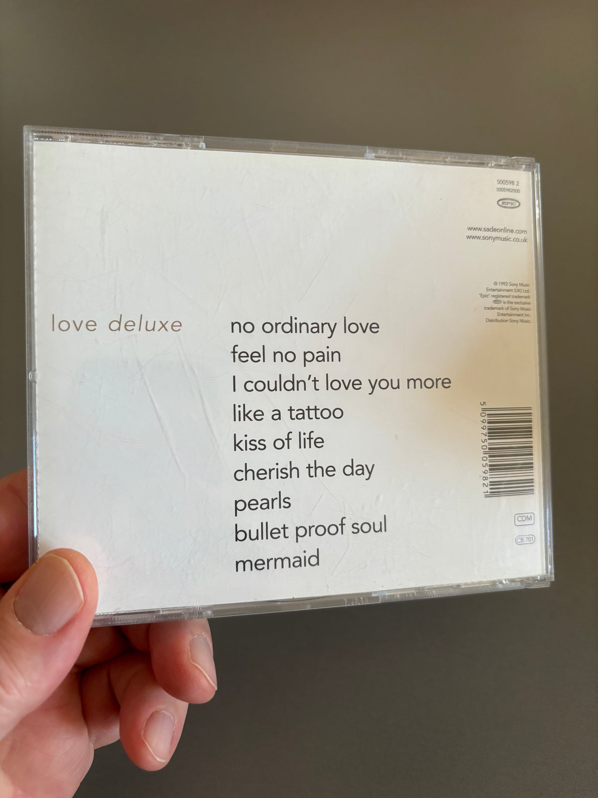 Sade: Love Deluxe, CD, reissue, remastered, Epic, Europe 2000