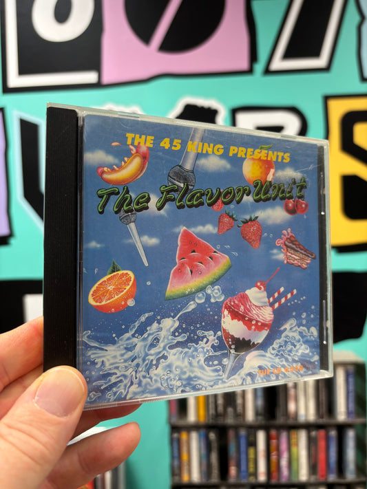 The 45 King Presents The Flavor Unit, CD, compilation, 1st pressing, Only CD pressing, Tuff City, US 1990