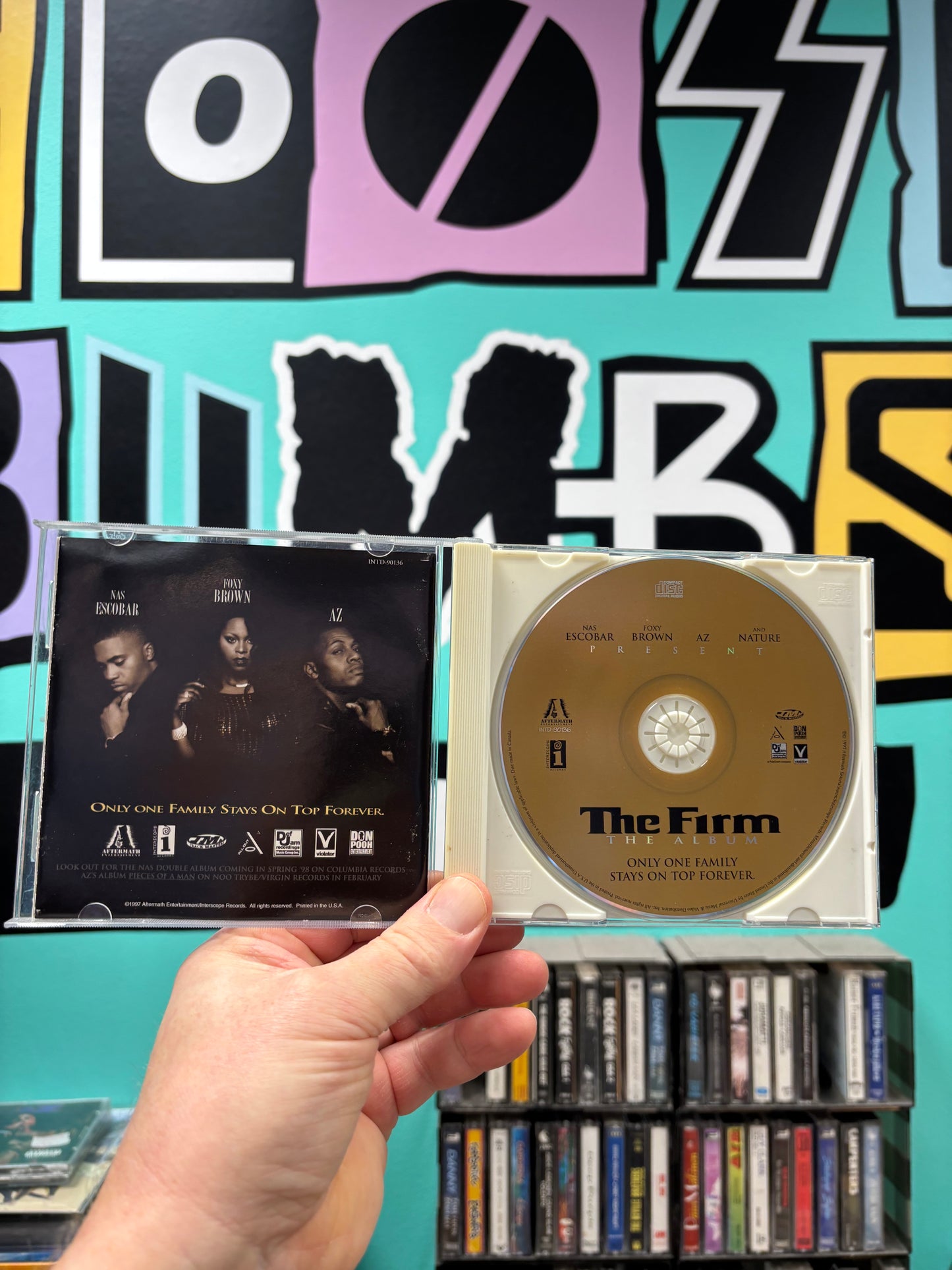 The Firm: The Album, CD, Cinram, Interscope Records, Aftermath Entertainment, US 1997