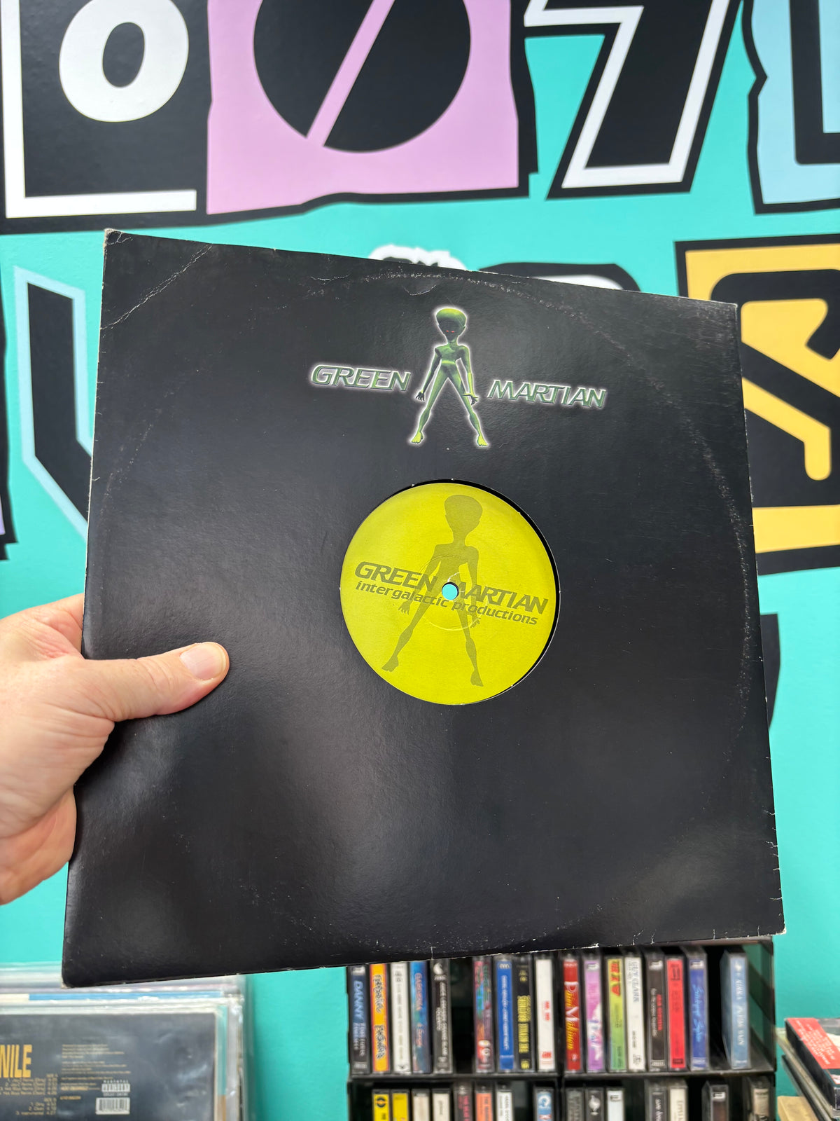 Velvet Girl: Promise U Heaven, 12inch, Only pressing, Green Martian, Belgium 2002