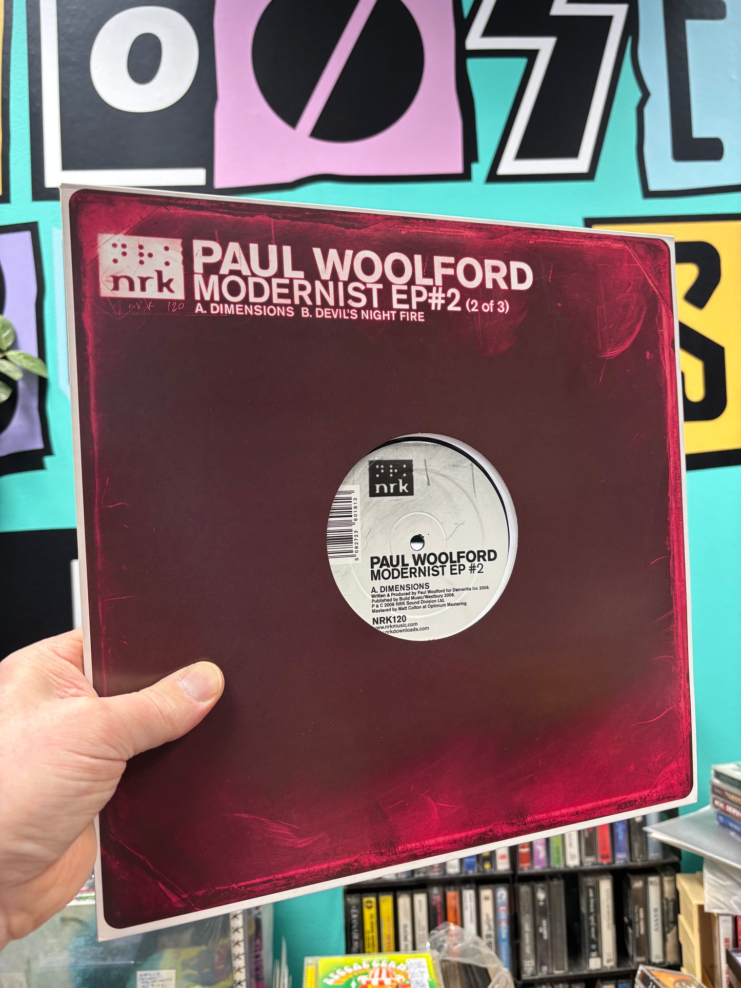 Paul Woolford: Modernist EP #2, 12inch, 1st pressing, Only vinyl pressing, NRK Sound Division, UK 2006