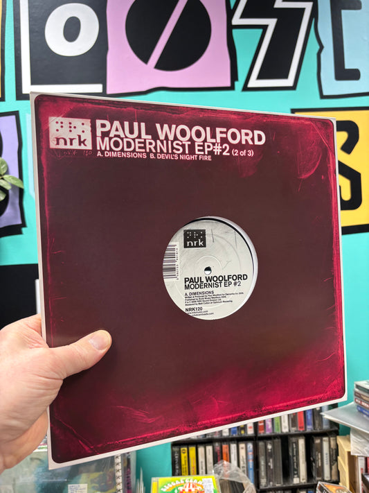 Paul Woolford: Modernist EP #2, 12inch, 1st pressing, Only vinyl pressing, NRK Sound Division, UK 2006