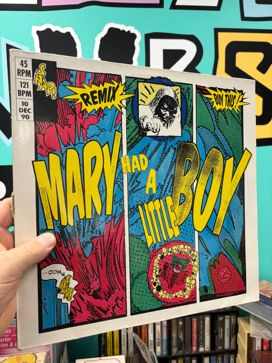 Snap!: Mary Had A Little Boy (Remix), 12inch, Logic Records, BMG, Ariola, Europe 1990