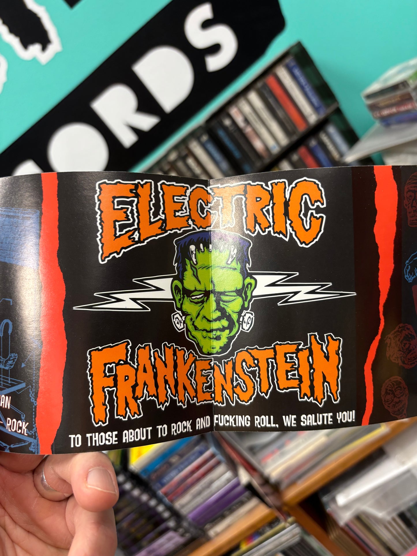 Electric Frankenstein: How To Make A Monster, CD, 1st pressing, Victory Records, US 1999