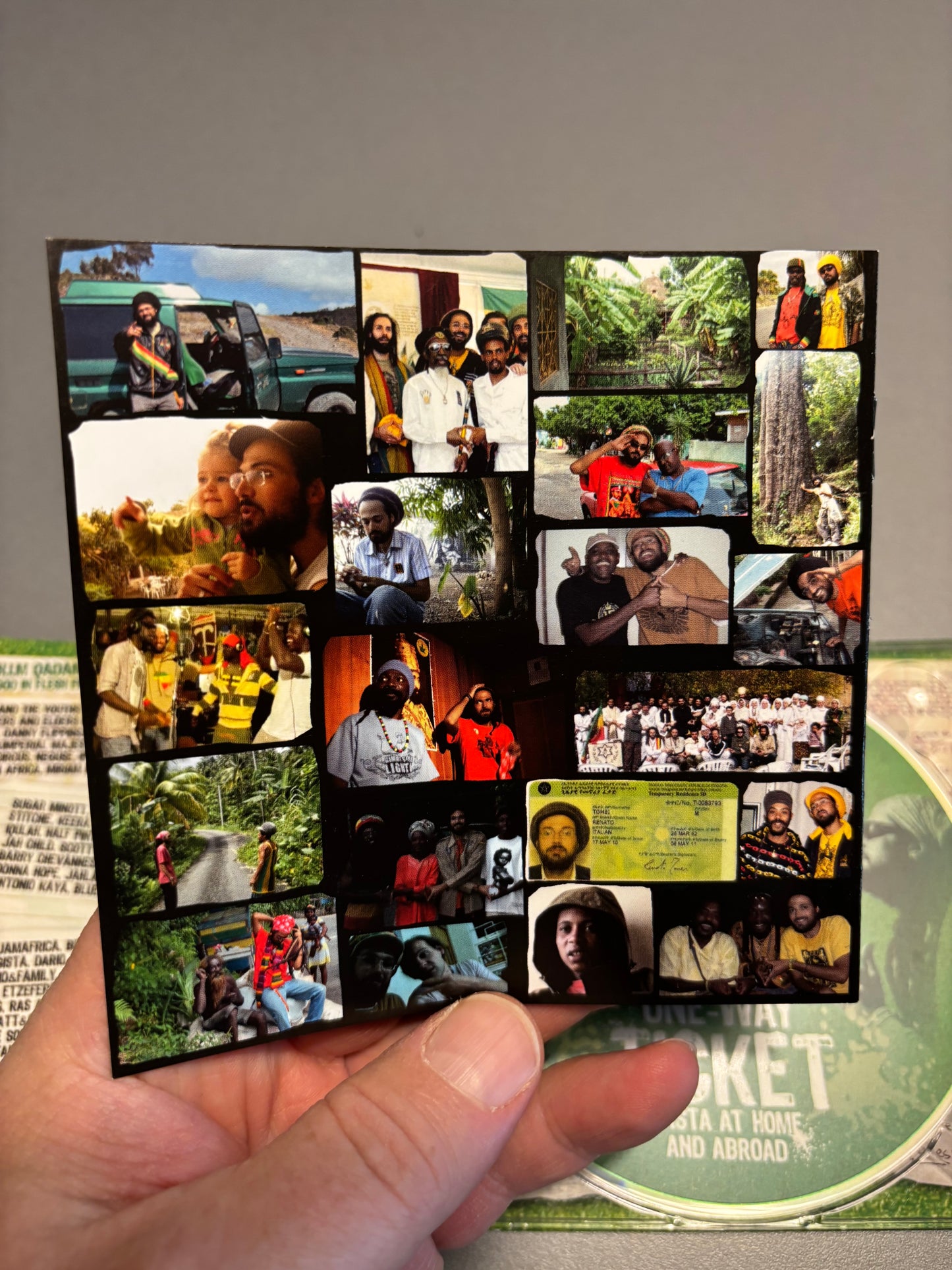 Ras Tewelde: One-Way Ticket Rasta At Home And Abroad, CD, Only pressing, Bizzarri Records, Europe 2011