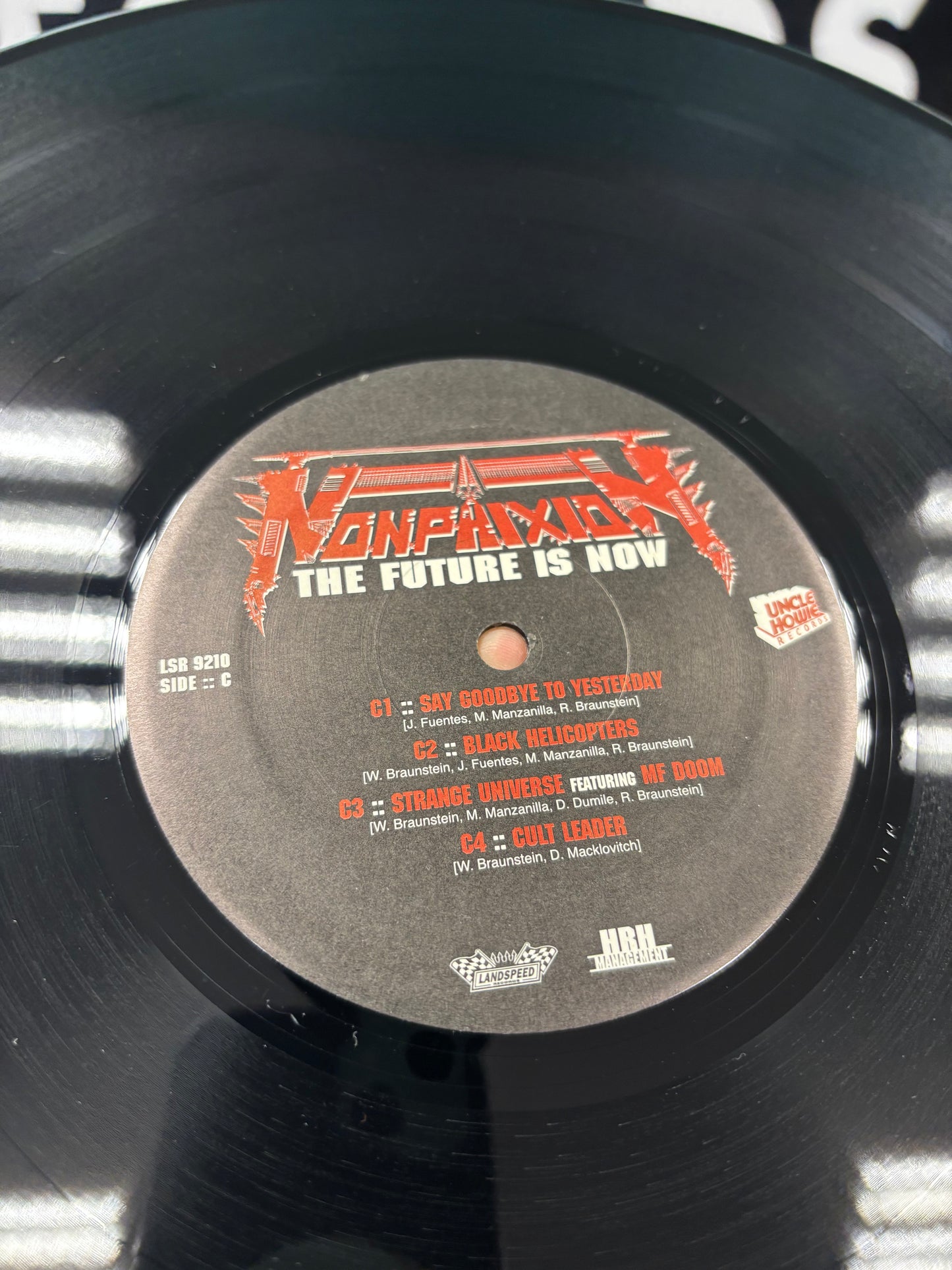 Non Phixion: The Future Is Now, 2LP, 1st pressing, gatefold, Landspeed Records, US 2002