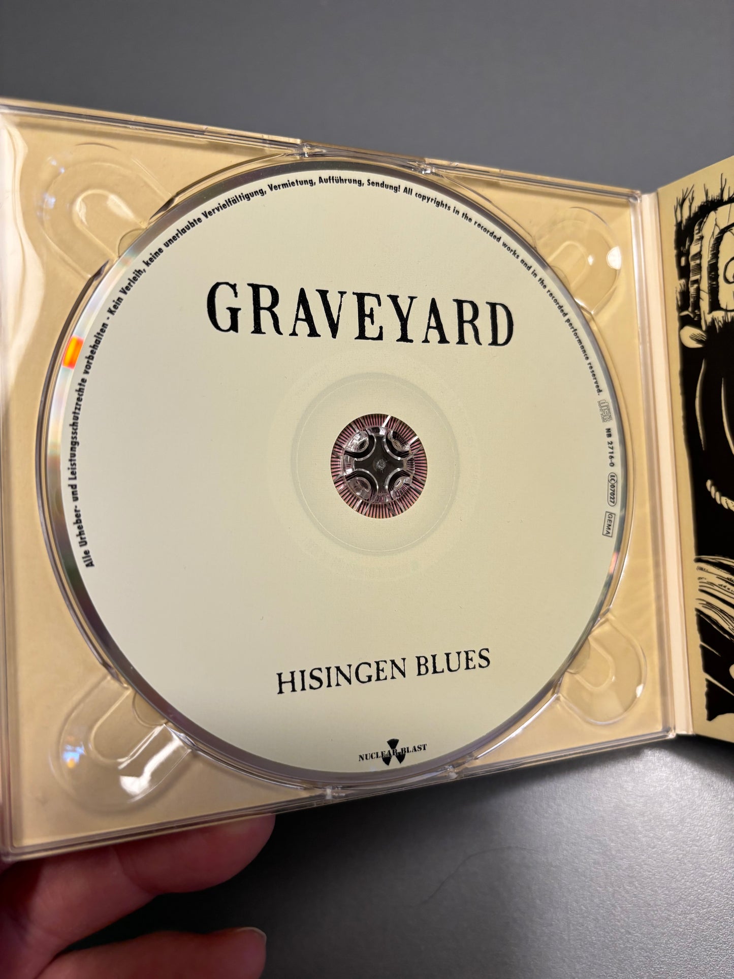 Graveyard: Hisingen Blues, CD, Limited Edition Digipak, Nuclear Blast, Europe 2011
