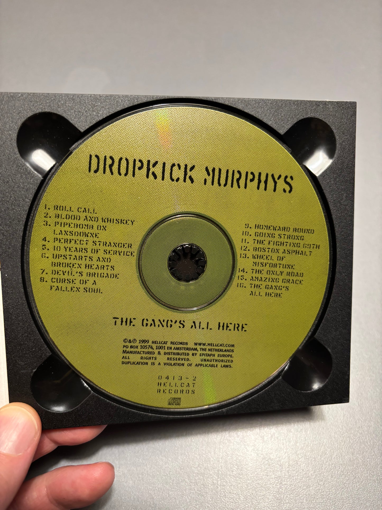 Dropkick Murphys: The Gang’s All Here, CD, Hellcat Records, Europe 1999