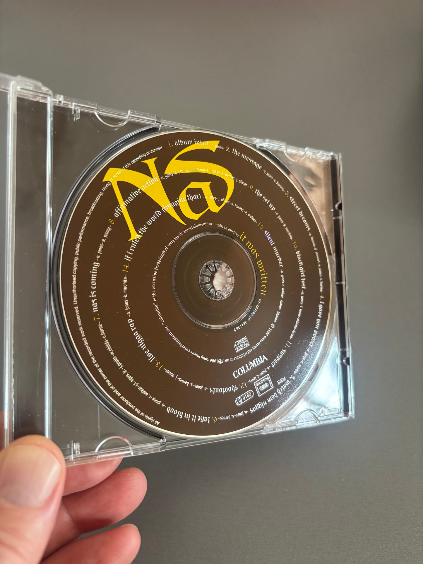 Nas: It Was Written, CD, reissue, Columbia, Europe year?