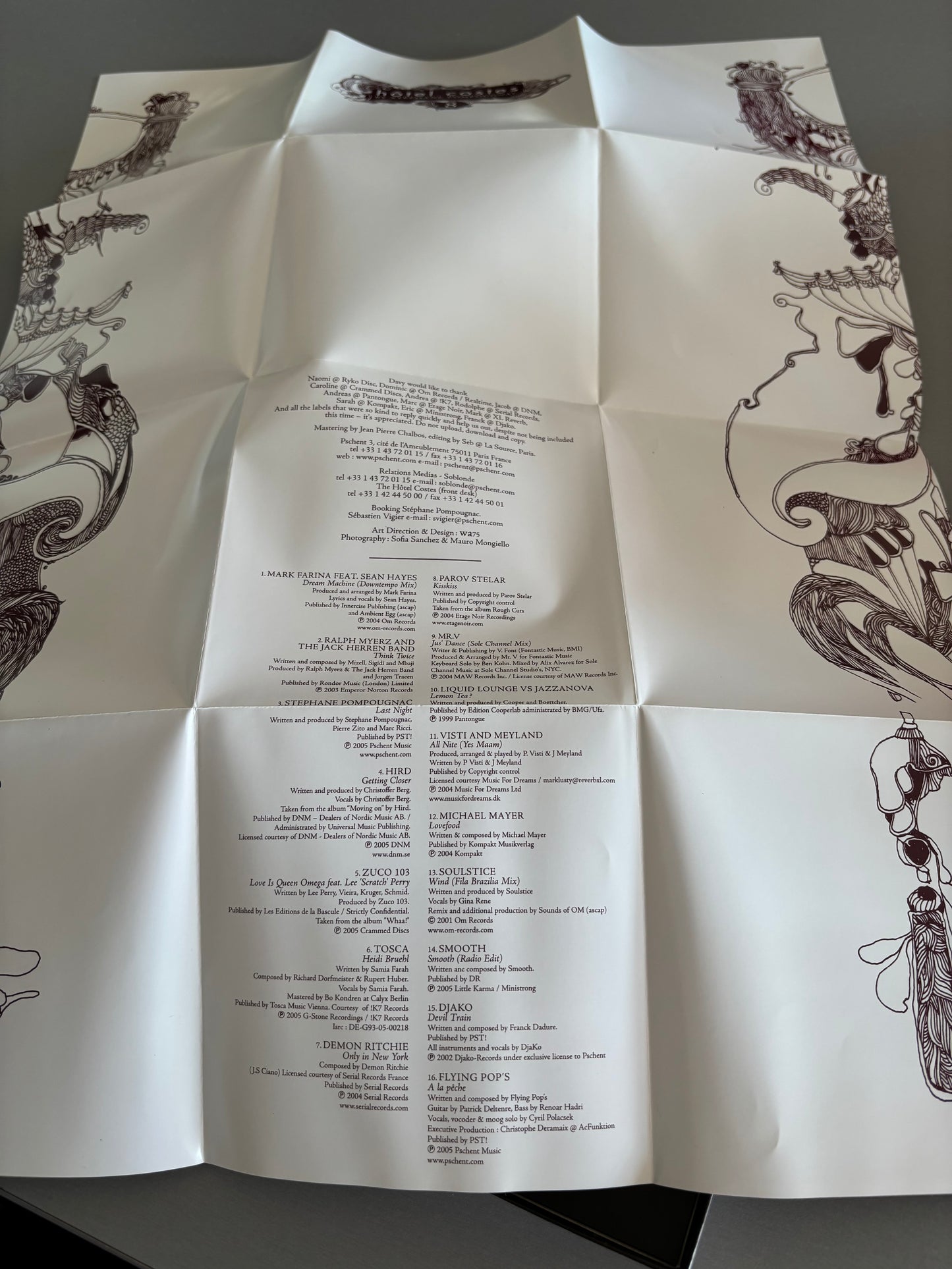 Stéphane Pompougnac: Hôtel Costes 8, CD, Compilation, Mixed, Box, Wagram Music, Europe 2005