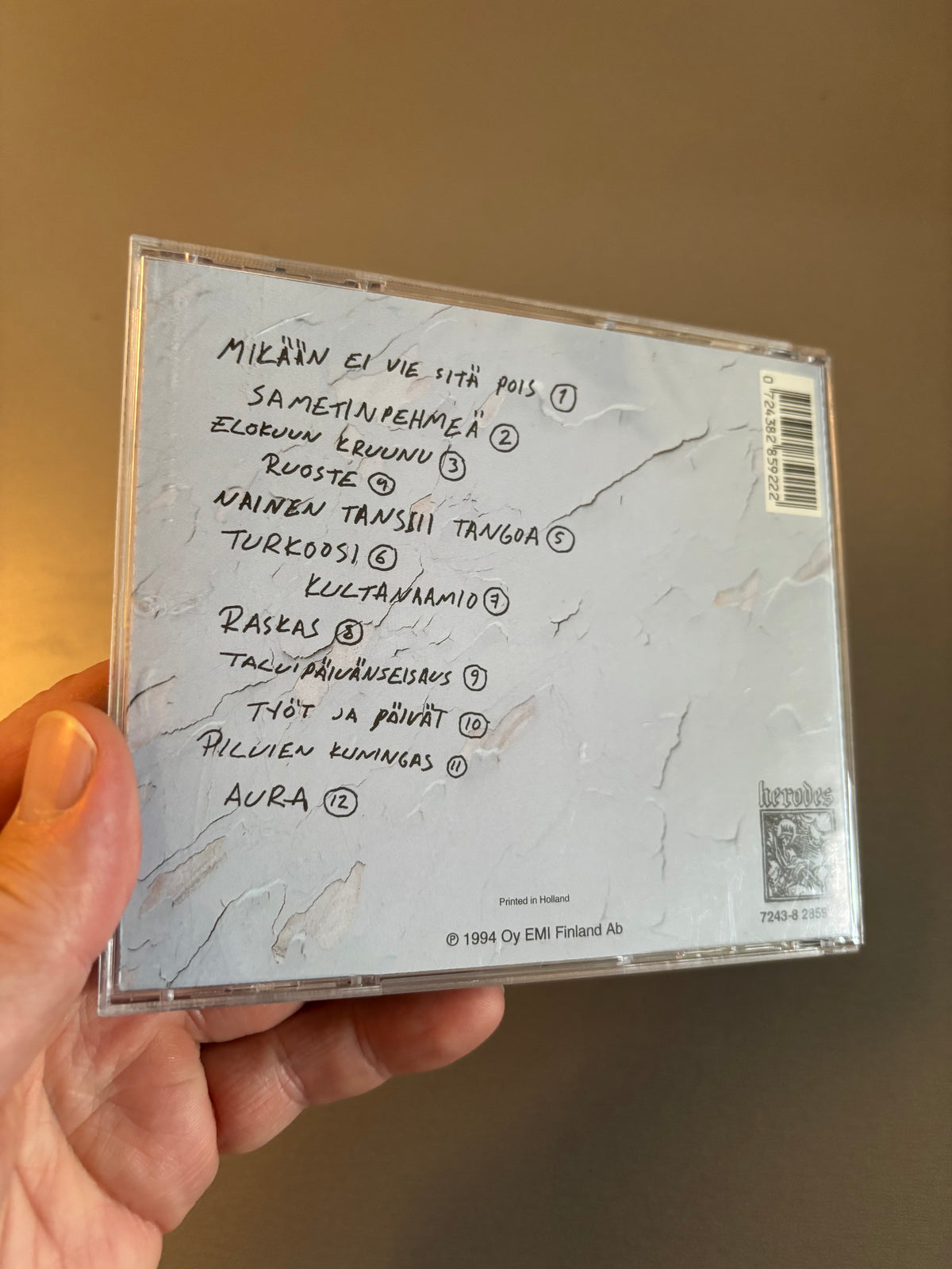 CMX: Aura, CD, repress, Herodes, Finland year?