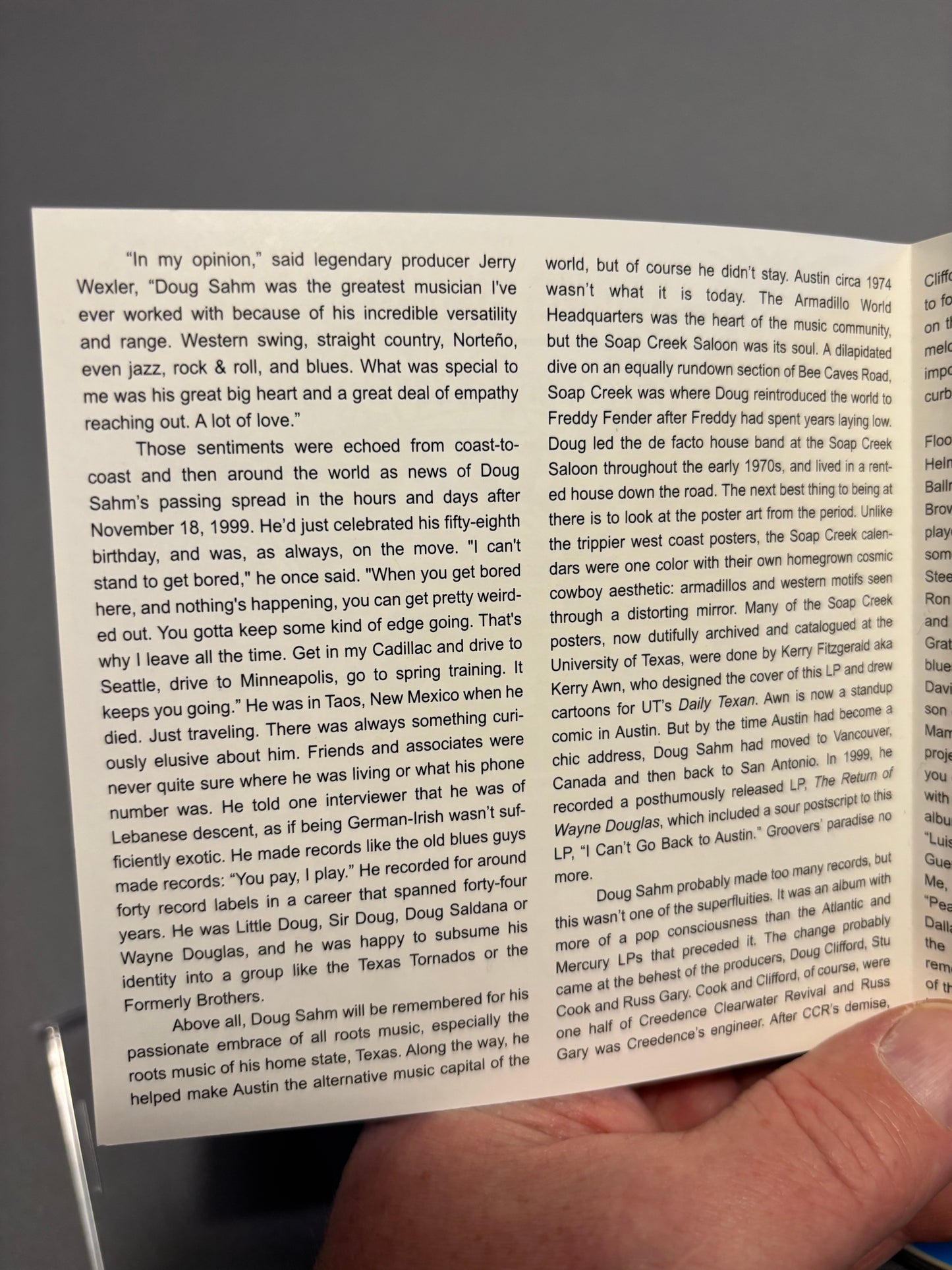 Doug Sahm: Groovers Paradise, CD, reissue, Collector’s Choice Music, US 2005