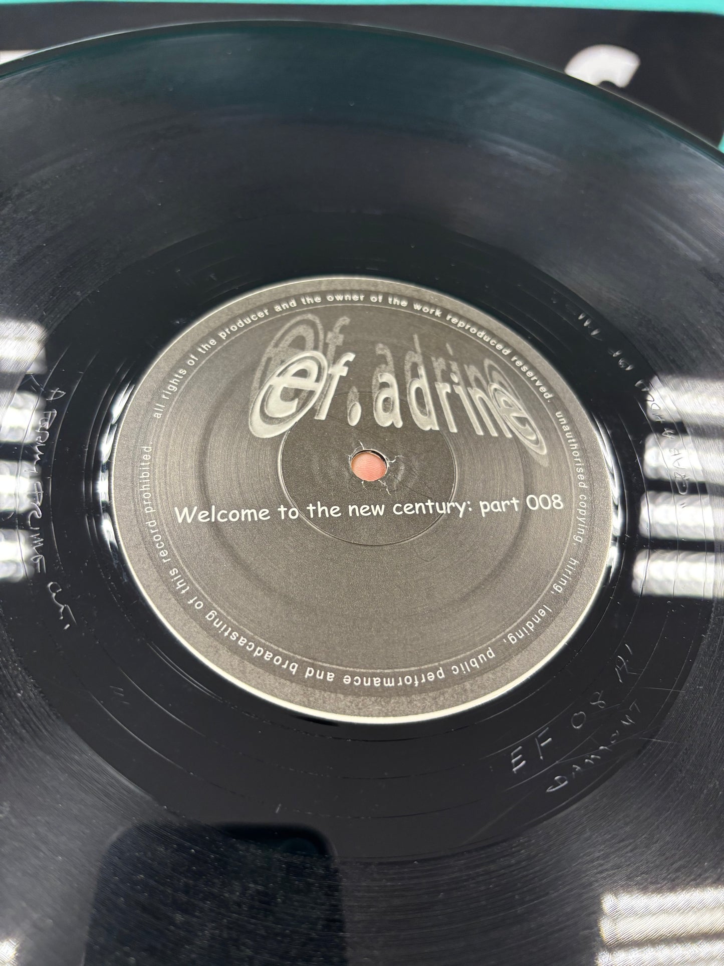 DJ Mishka’s Mad Gay Mafia: Welcome To The Arena, 12inch, Only pressing, Ef.adrine, UK 2001