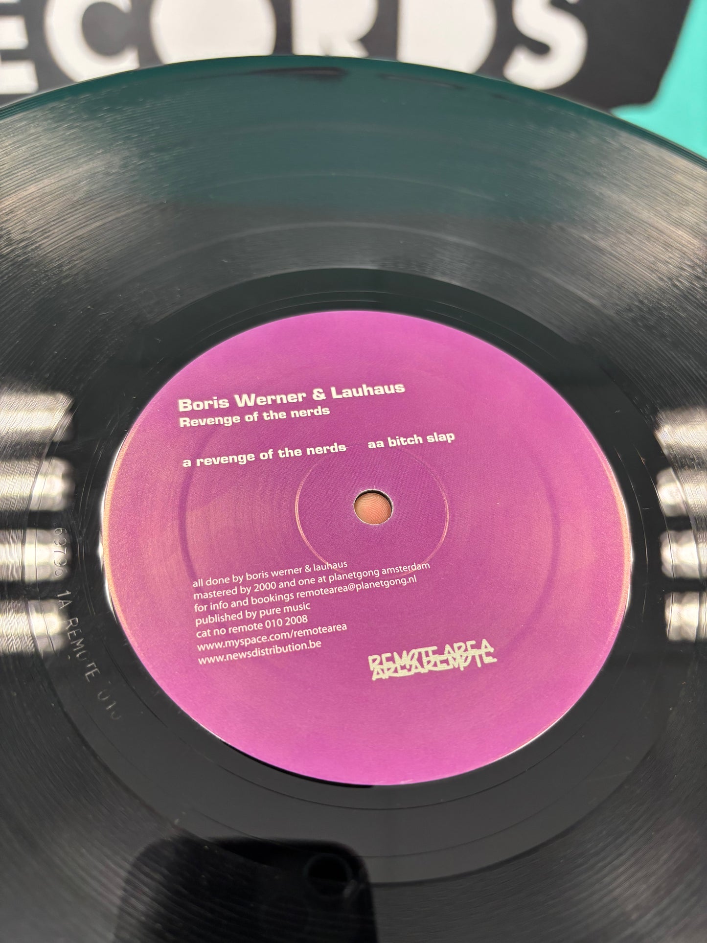 Boris Warner & Lauhaus: Revenge Of The Nerds, 12inch, Remote Area, Netherlands 2008