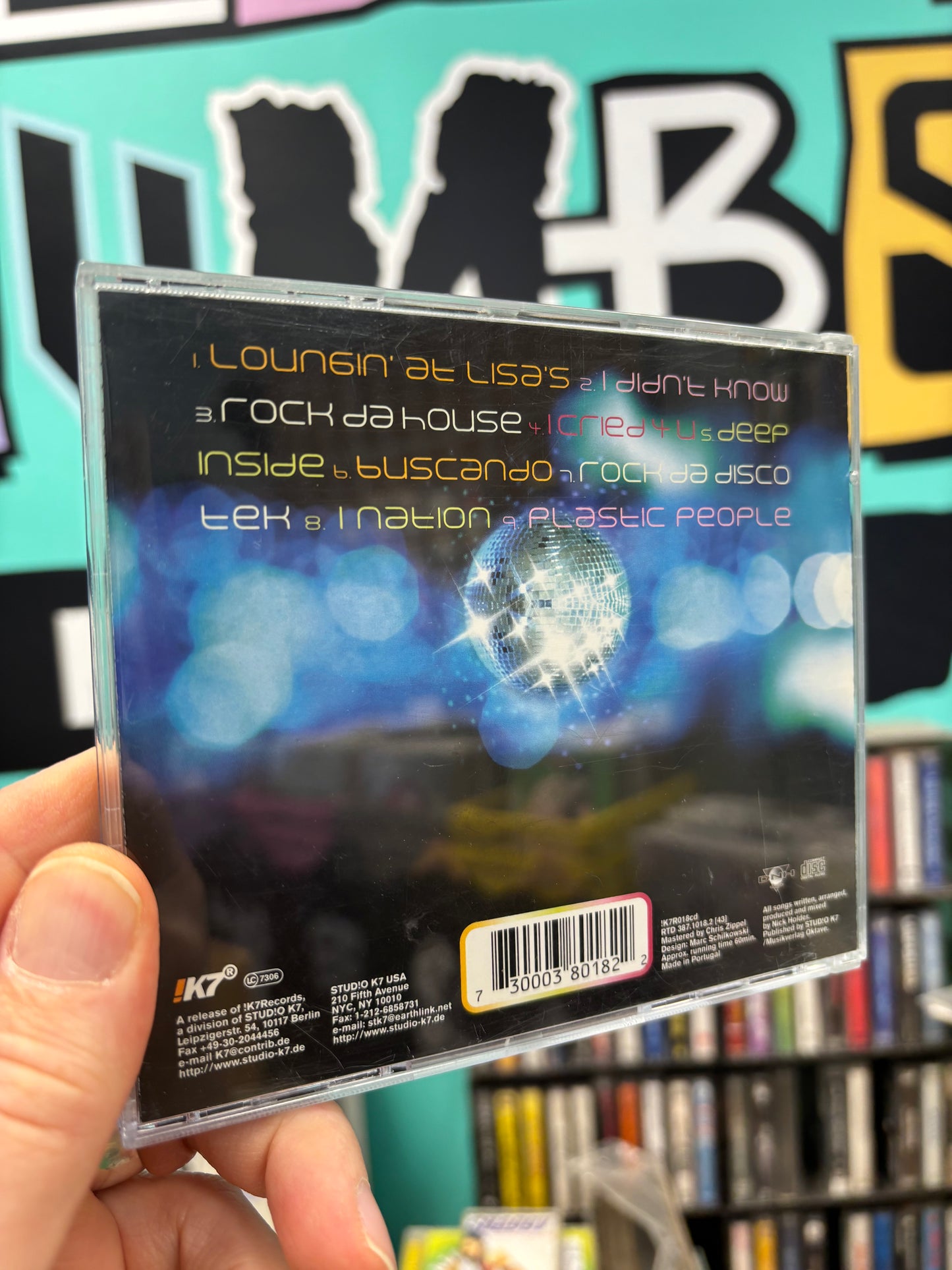 Nick Holder: Still On Track, CD, Only official CD pressing, !K7 Records, Germany 1998