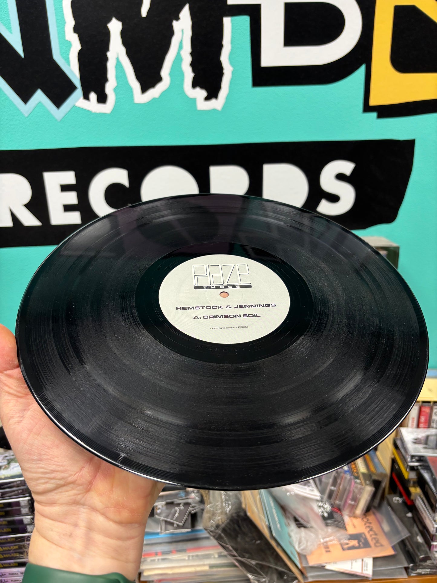 Hemstock & Jennings: Crimson Soil/Automatic, 12inch, Only pressing, Phaze, UK 2002