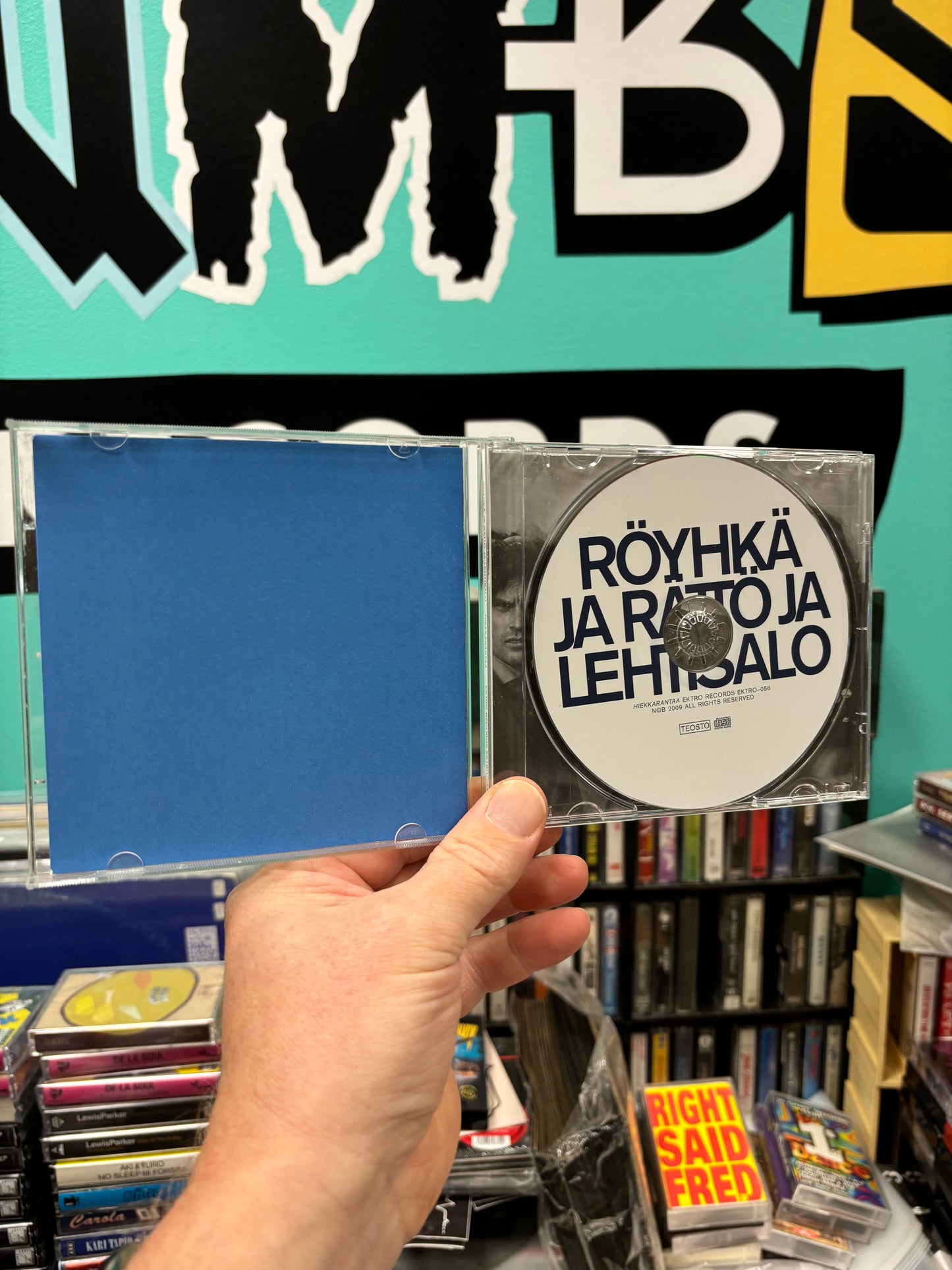 Röyhkä Ja Rättö Ja Lehtisalo: Hiekkarantaa, CD, Only pressing, Ektro Records, Finland 2009