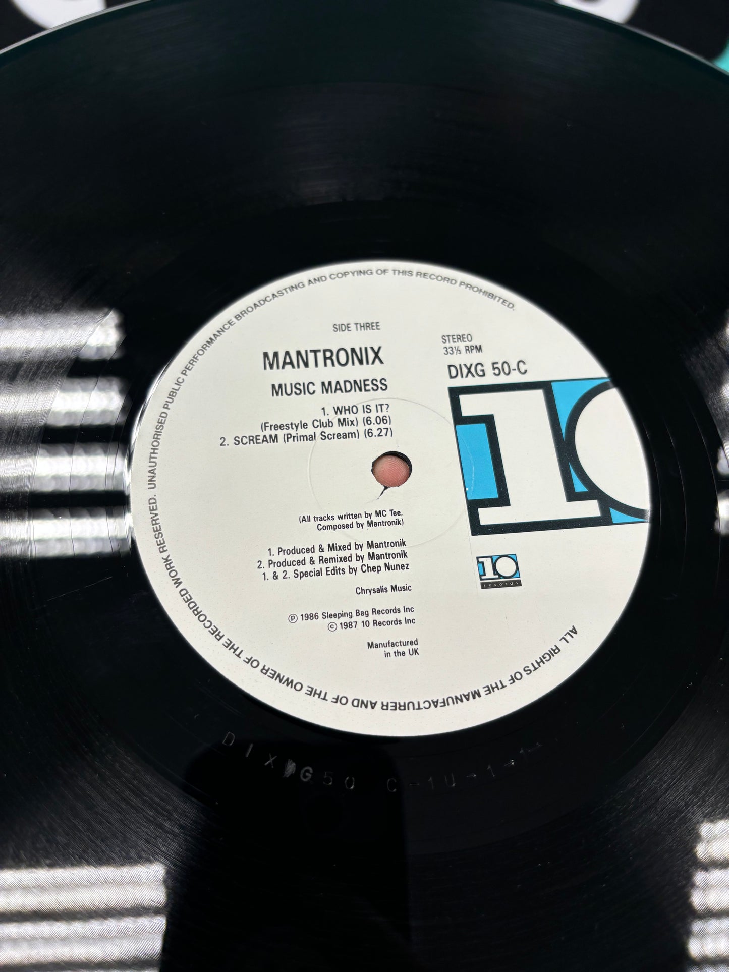 Mantronix: Music Madness, LP + 12inch, Special Edition, gatefold, 10 Records, UK 1987