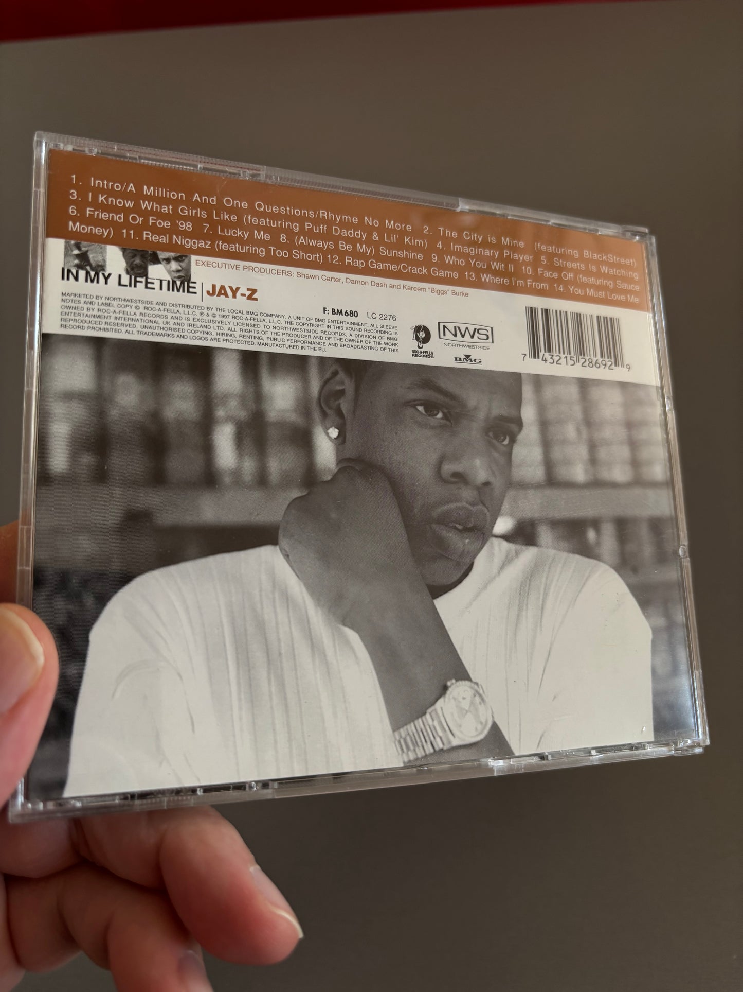 Jay-Z: In My Lifetime, Vol. 1, CD, Northwestside, Europe 1997