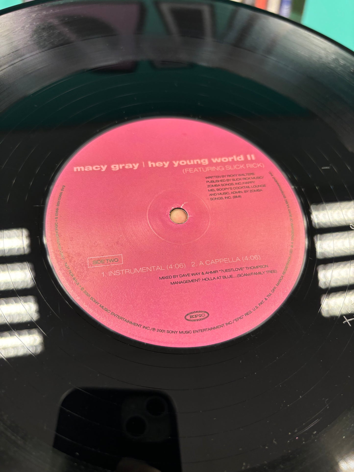 Macy Gray: Hey Young World II, 12inch, promo, Epic, US 2001