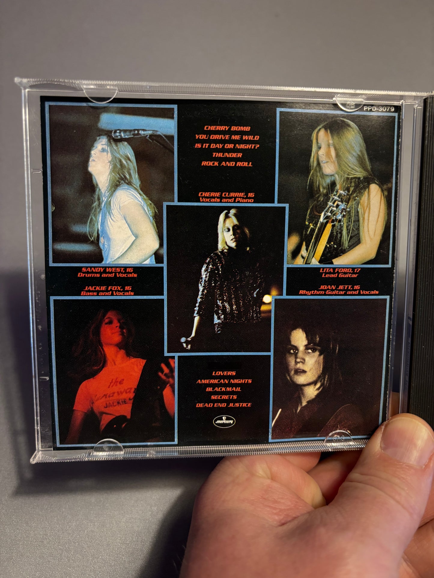 The Runaways: The Runaways, CD, reissue, Mercury, Japan 1990
