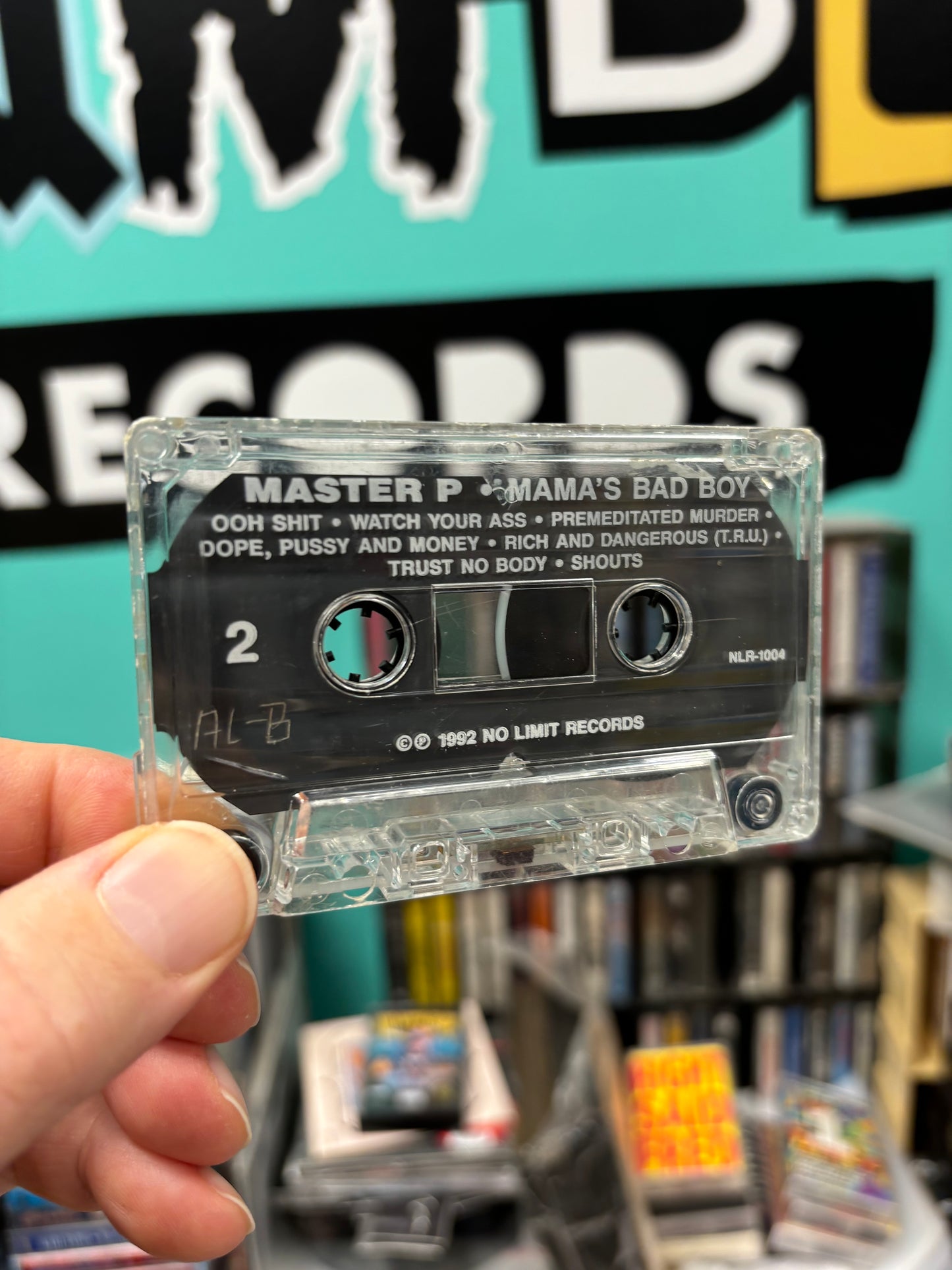 Master P: Mama’s Bad Boy, C-cassette, 1st pressing, No Limit Records, US 1992