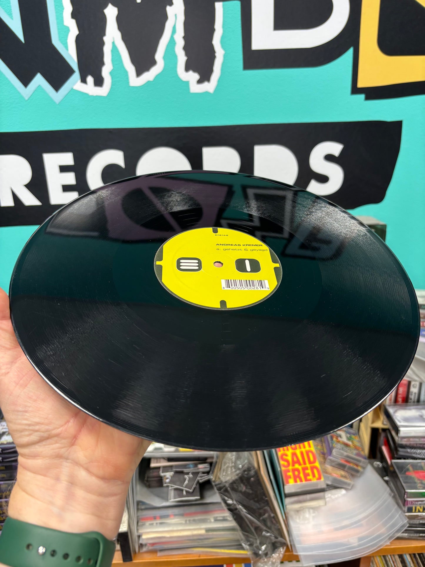 Andreas Kremer: Gehetz & Geyagd, 12inch, Only pressing, Energy Industries, Germany 2001