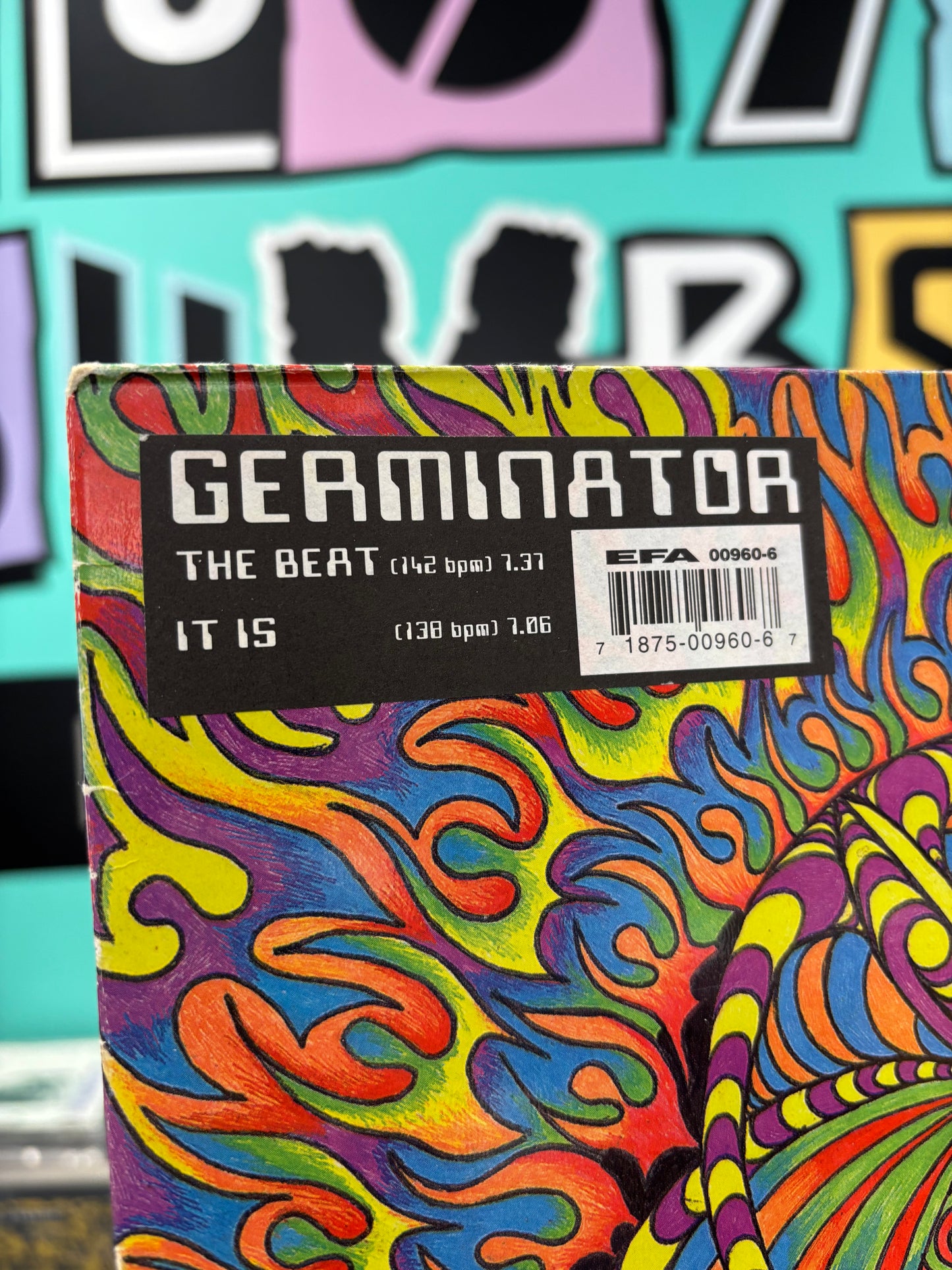 Germinator: The Beat/It Is, 12inch, Only official pressing, Nephilim Records, Germany 1996