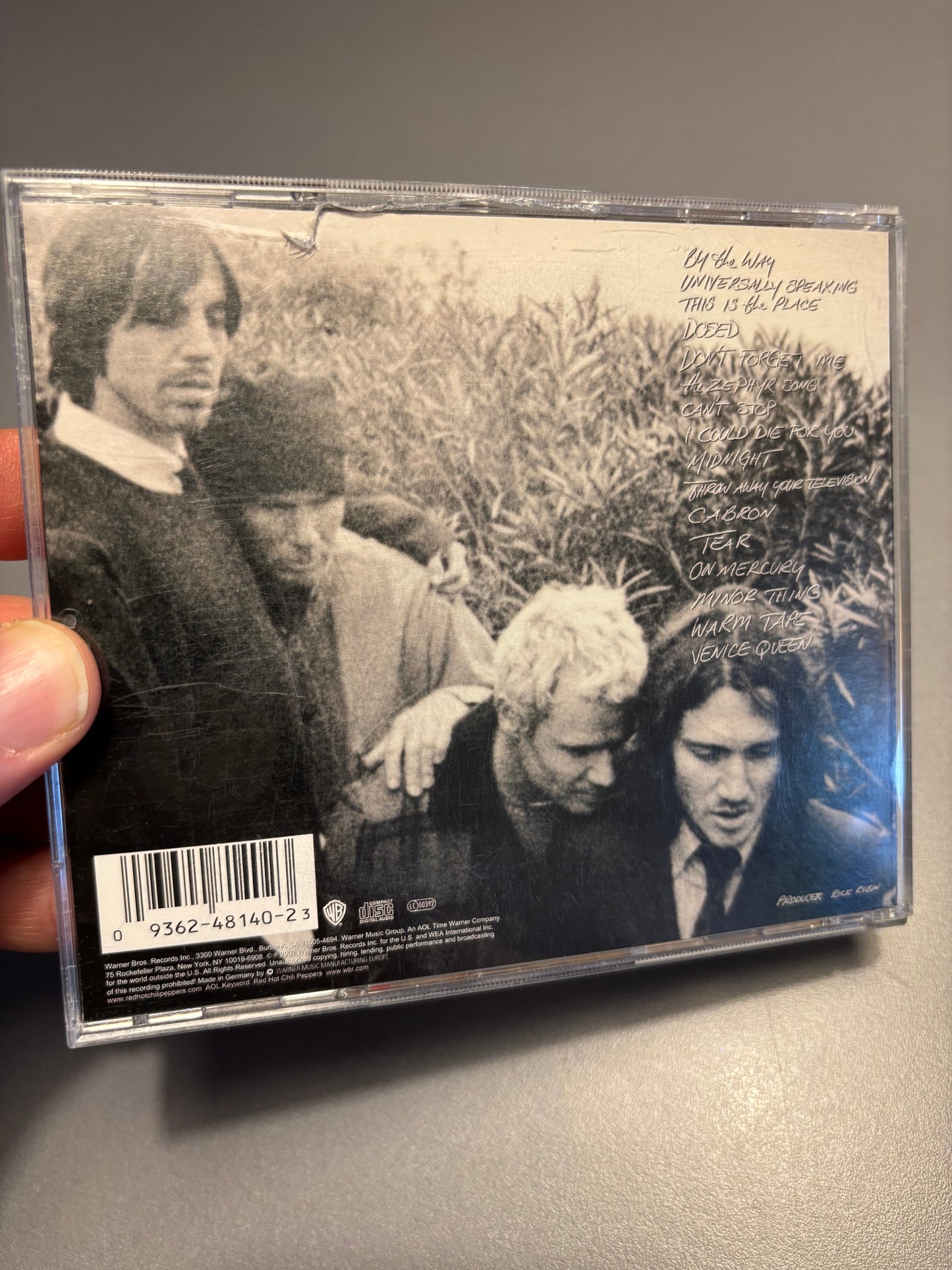 Red Hot Chili Peppers: By The Way, CD, Warner Bros. Records, Europe 2002