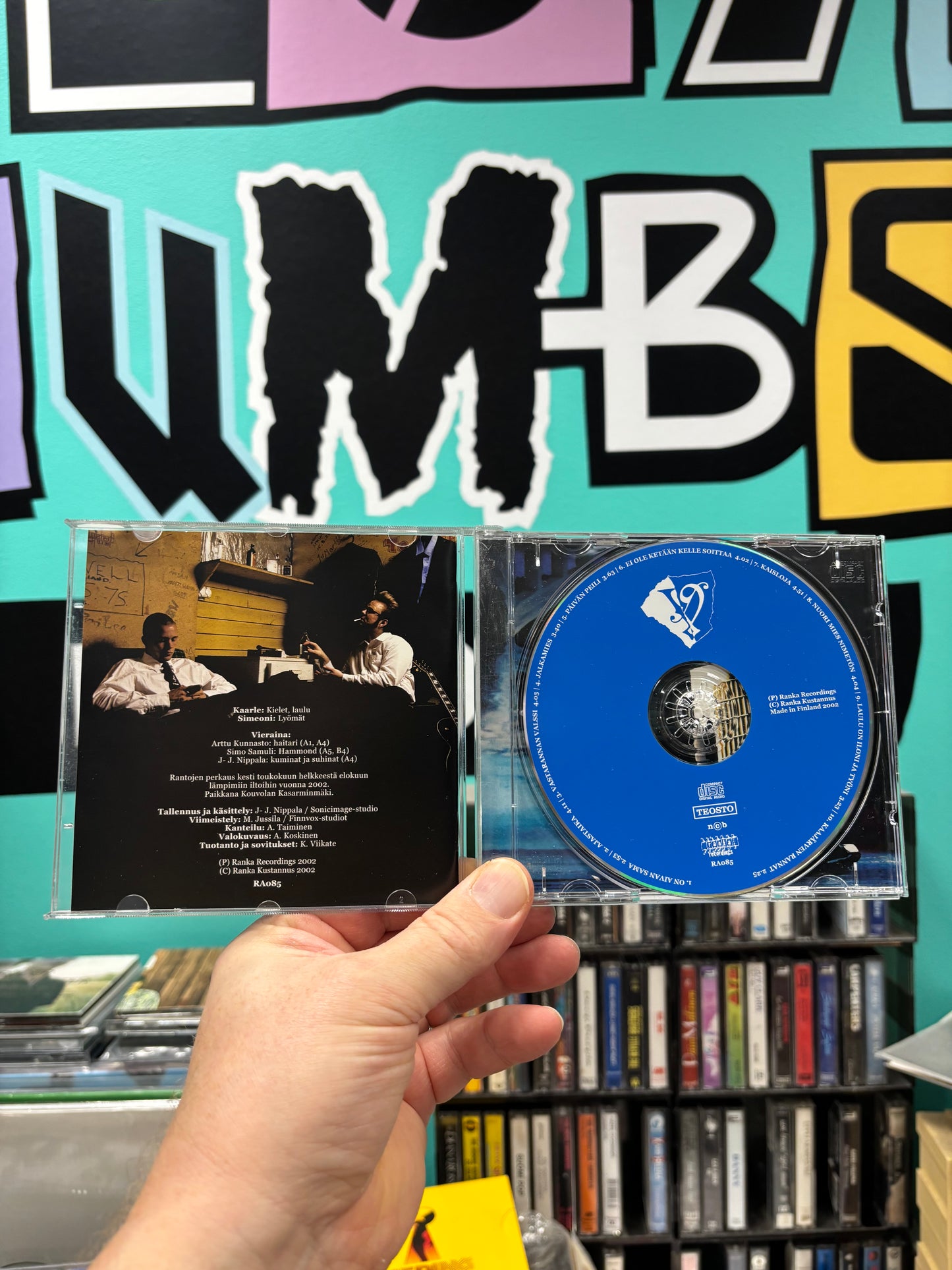 Viikate: Kaajärven Rannat, CD, 1st pressing, Ranka Recordings, Finland 2002