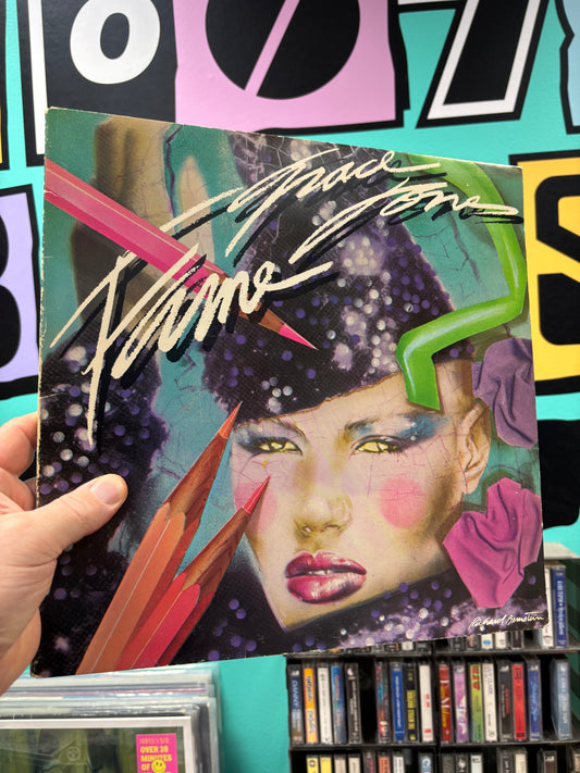 Grace Jones: Fame, LP, gatefold, Partially Mixed, Island Records, Sweden 1978