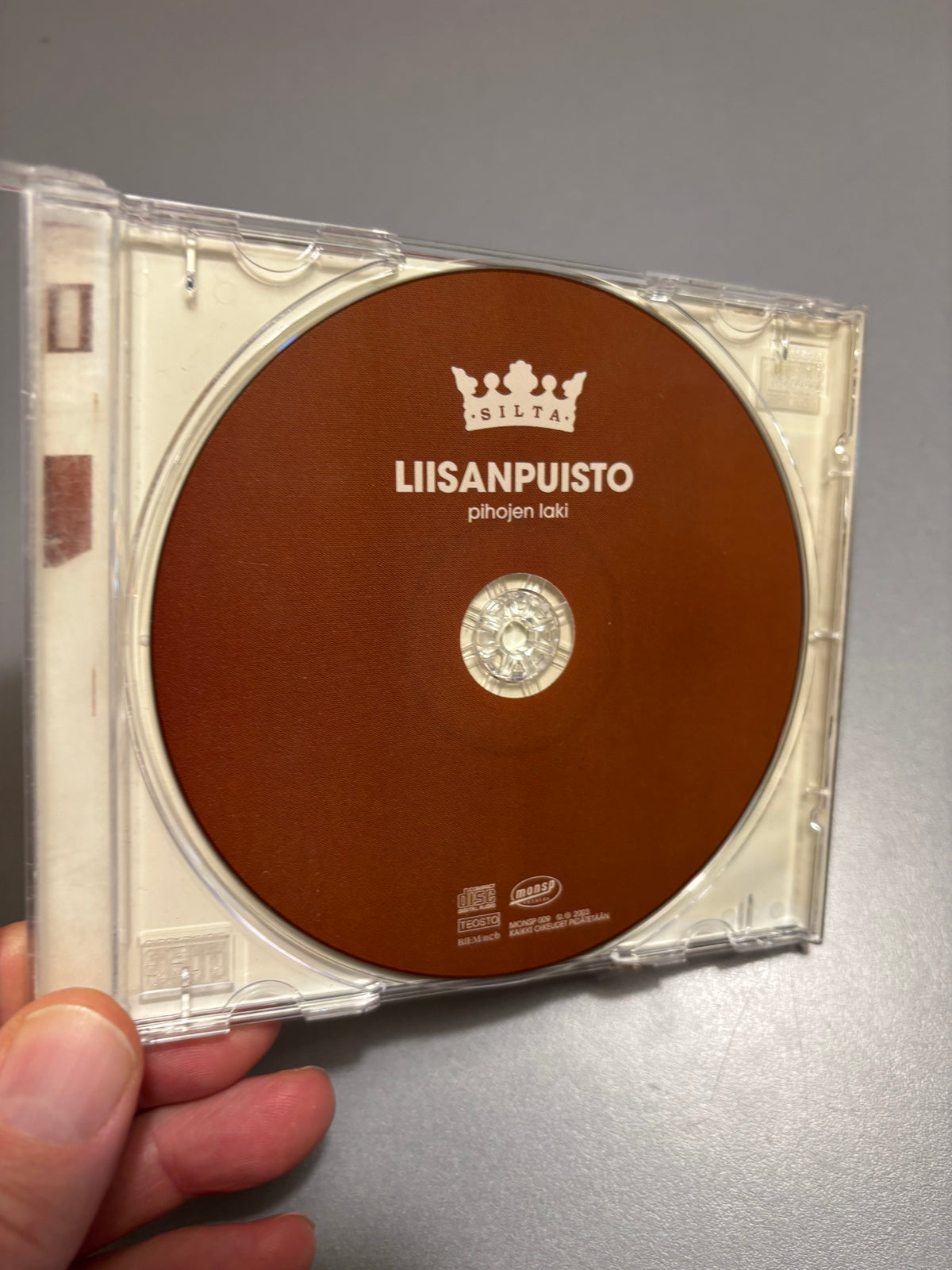 Liisanpuisto: Pihojen Laki, CD, EP, Only pressing, Monsp Records, Finland 2003