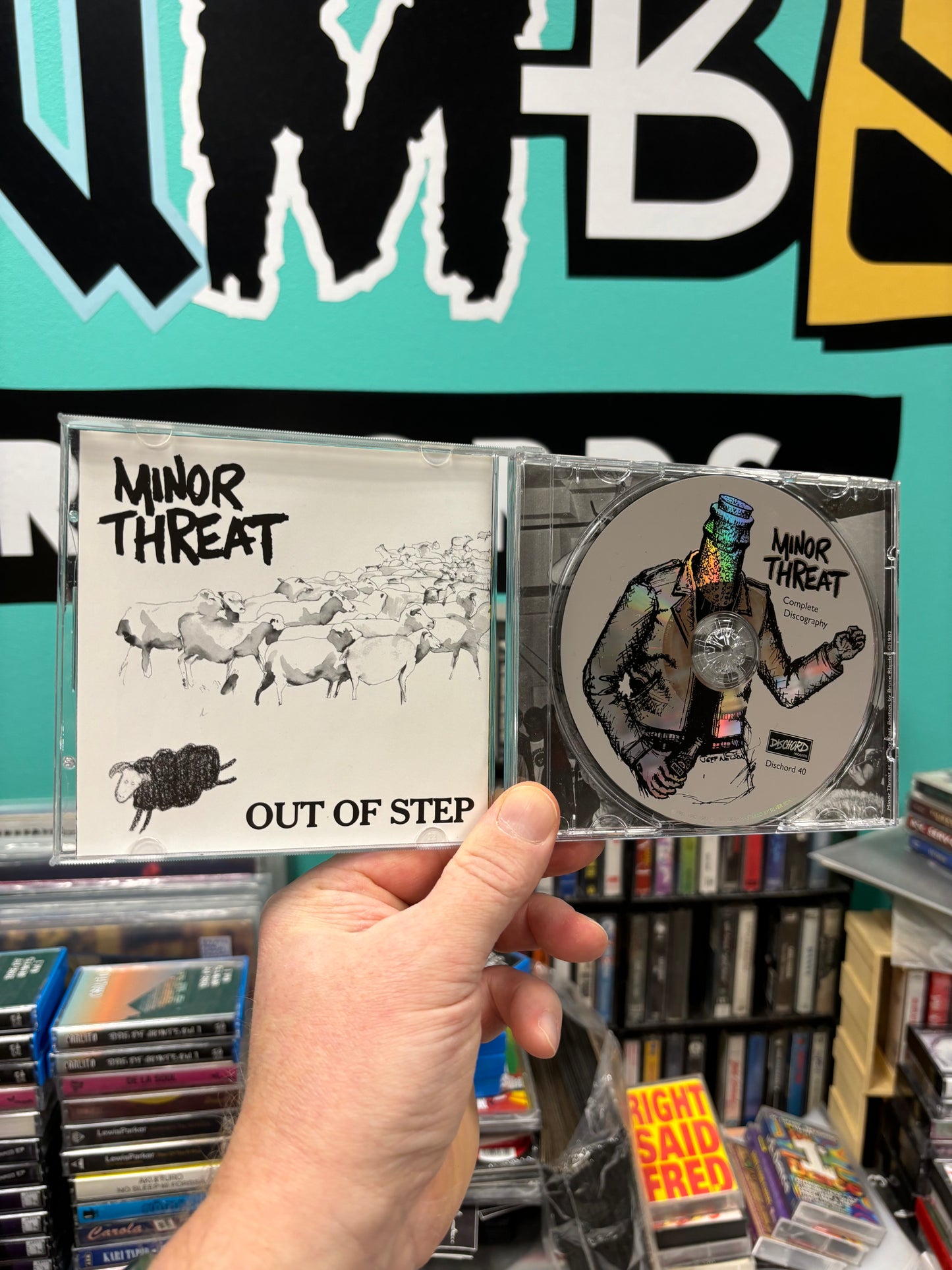 Minor Threat: Complete Discography, reissue, remastered, Yellow, $12, Dischord Records, US 2003