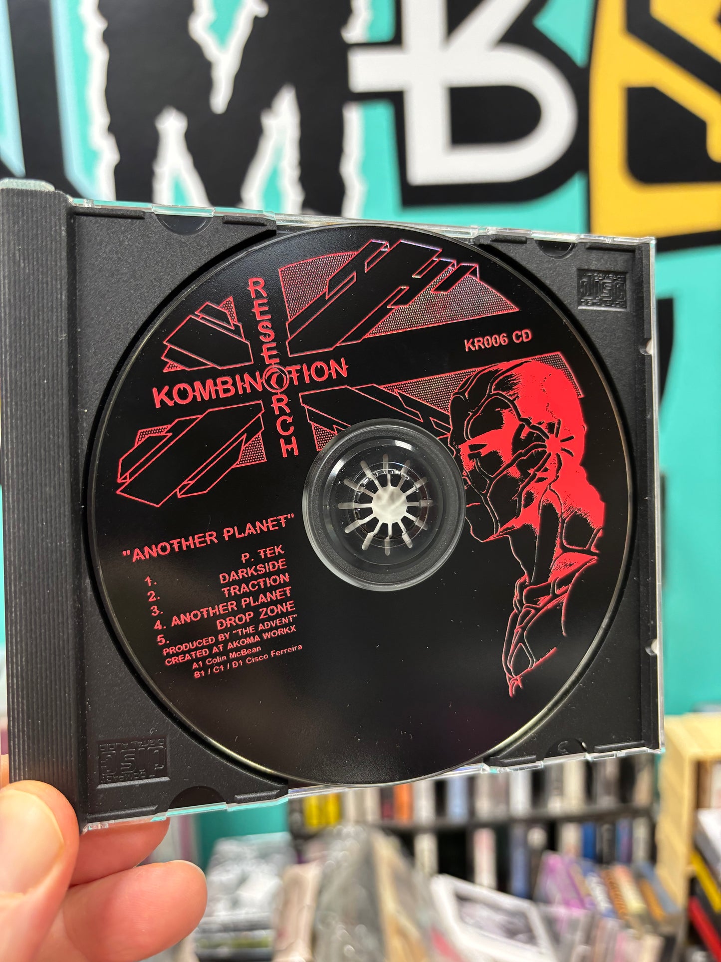 The Advent: Another Planet E.P., CD, Only CD pressing, Kombination Research, UK 1998