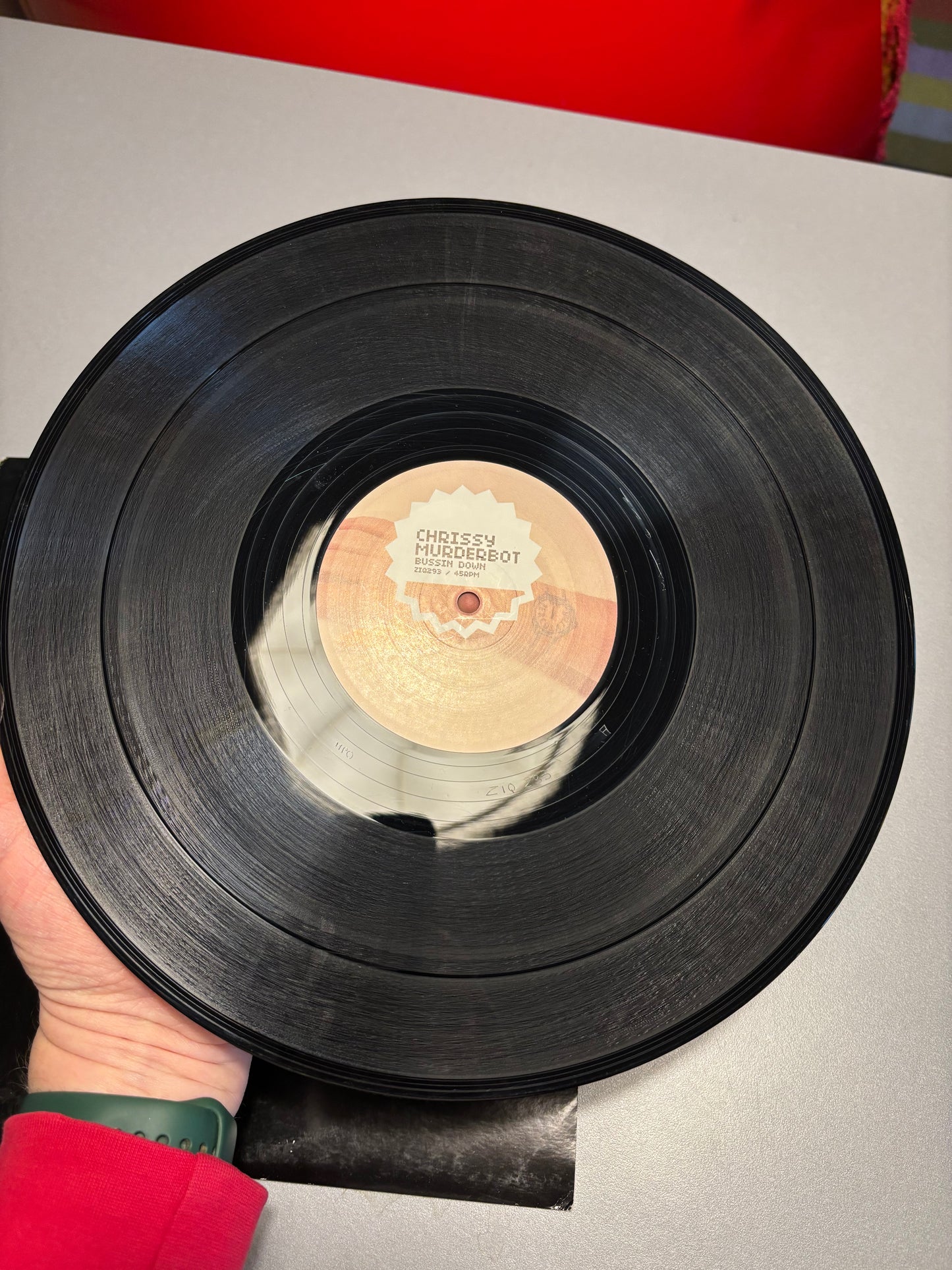 Chrissy Murderbot: Bussin Down, 12inch, Only official pressing, Planet Mu, UK 2011