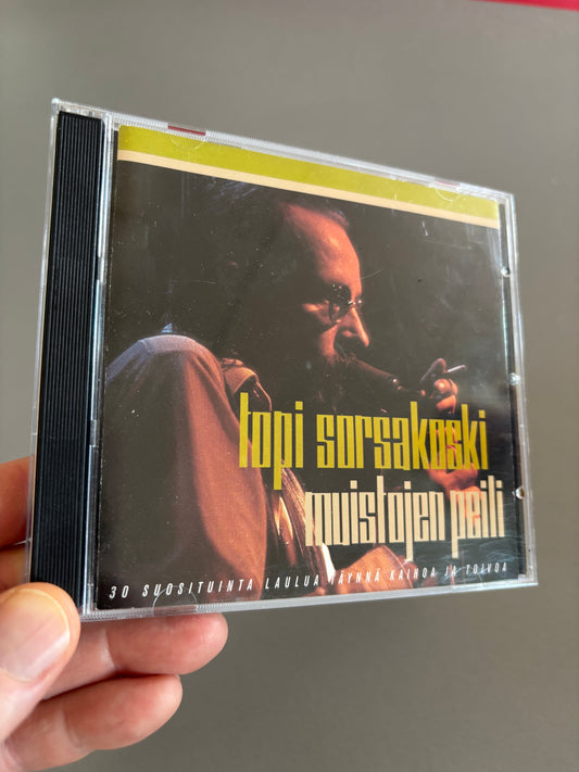 Topi Sorsakoski: Muistojen Peili, 2CD, Compilation, Only pressing, Parlophone, Finland 2000